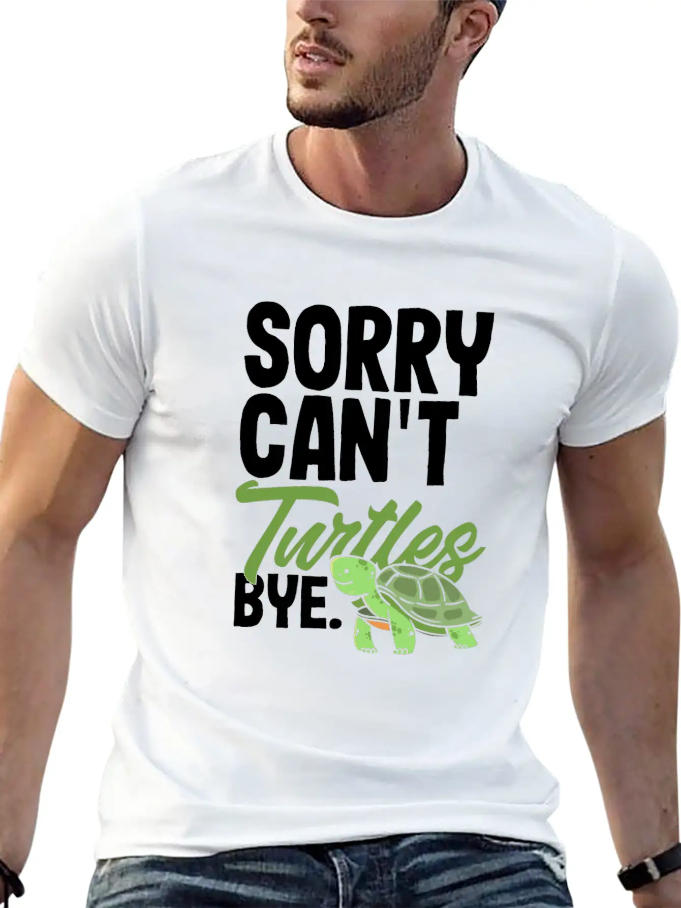 Turtle Sea Turtle Gift Stylish Everyday T-Shirt – Unisex Basic Cotton Tee