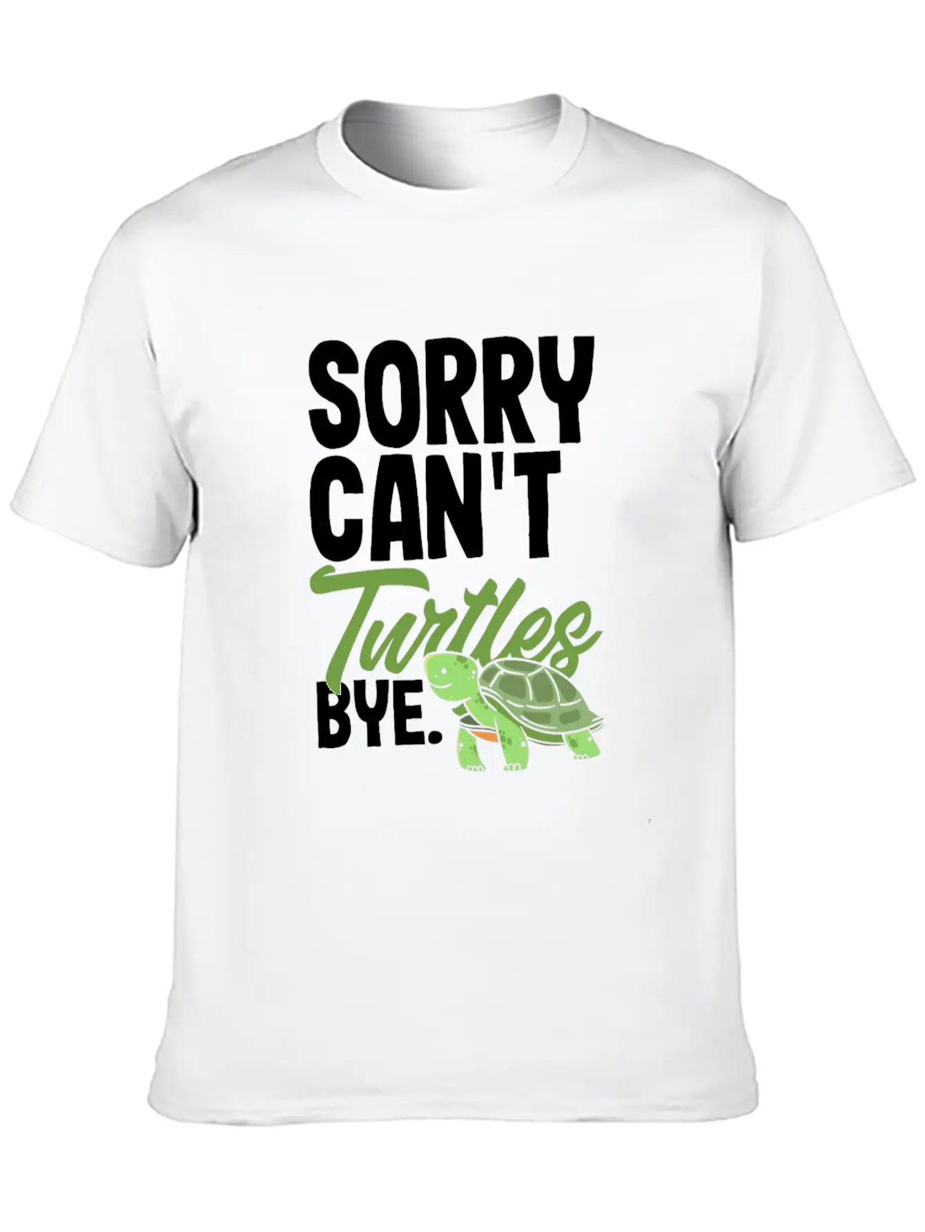 Turtle Sea Turtle Gift Stylish Everyday T-Shirt – Unisex Basic Cotton Tee