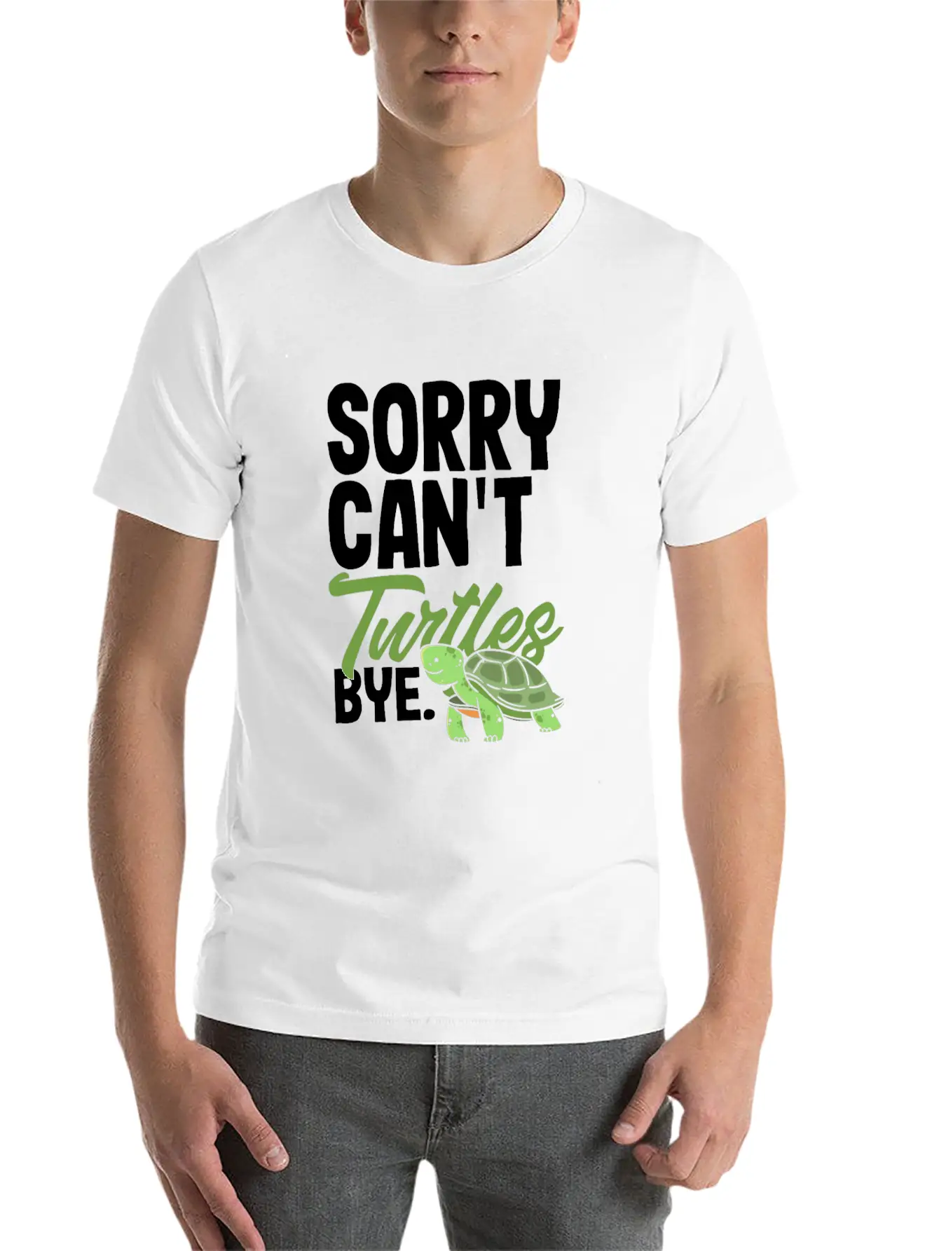 Turtle Sea Turtle Gift Stylish Everyday T-Shirt – Unisex Basic Cotton Tee