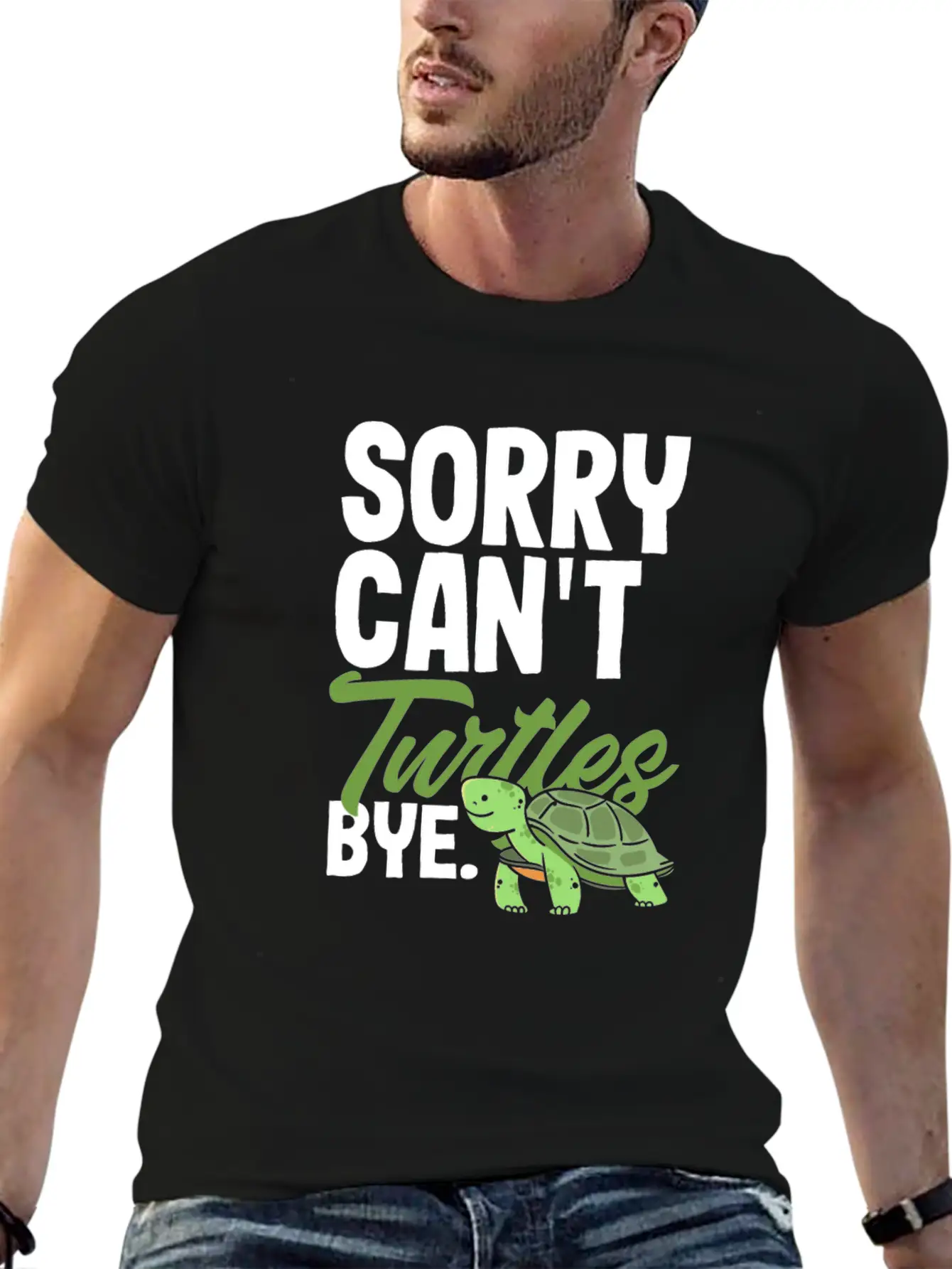 Turtle Sea Turtle Gift Stylish Everyday T-Shirt – Unisex Basic Cotton Tee