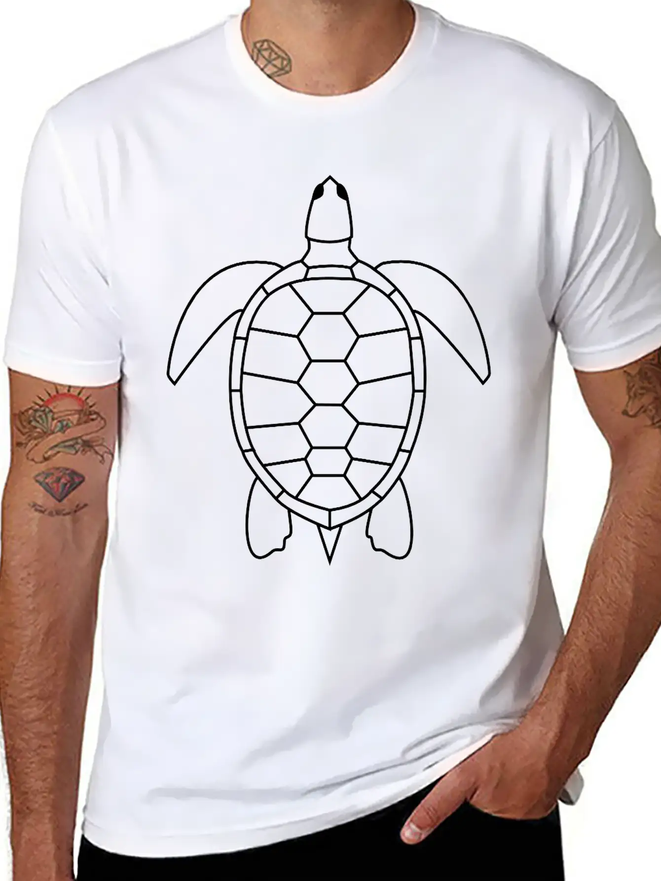 Turtle Timeless Short Sleeve Tee – Comfy And Minimalist Design