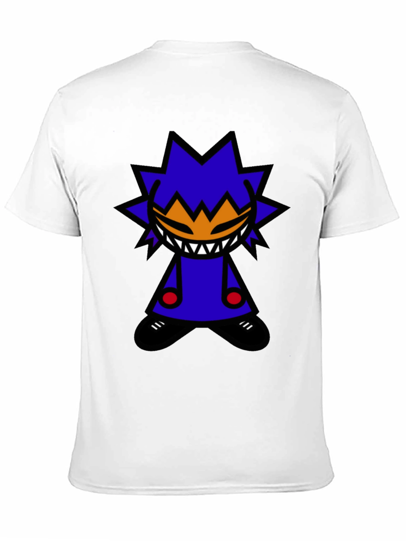 Funky Graphic Tee - Black Cotton Blend