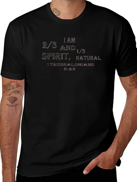 TWO THIRD SPIRIT 6x Unisex Casual T-Shirt – Clean Design For Daily Comfort