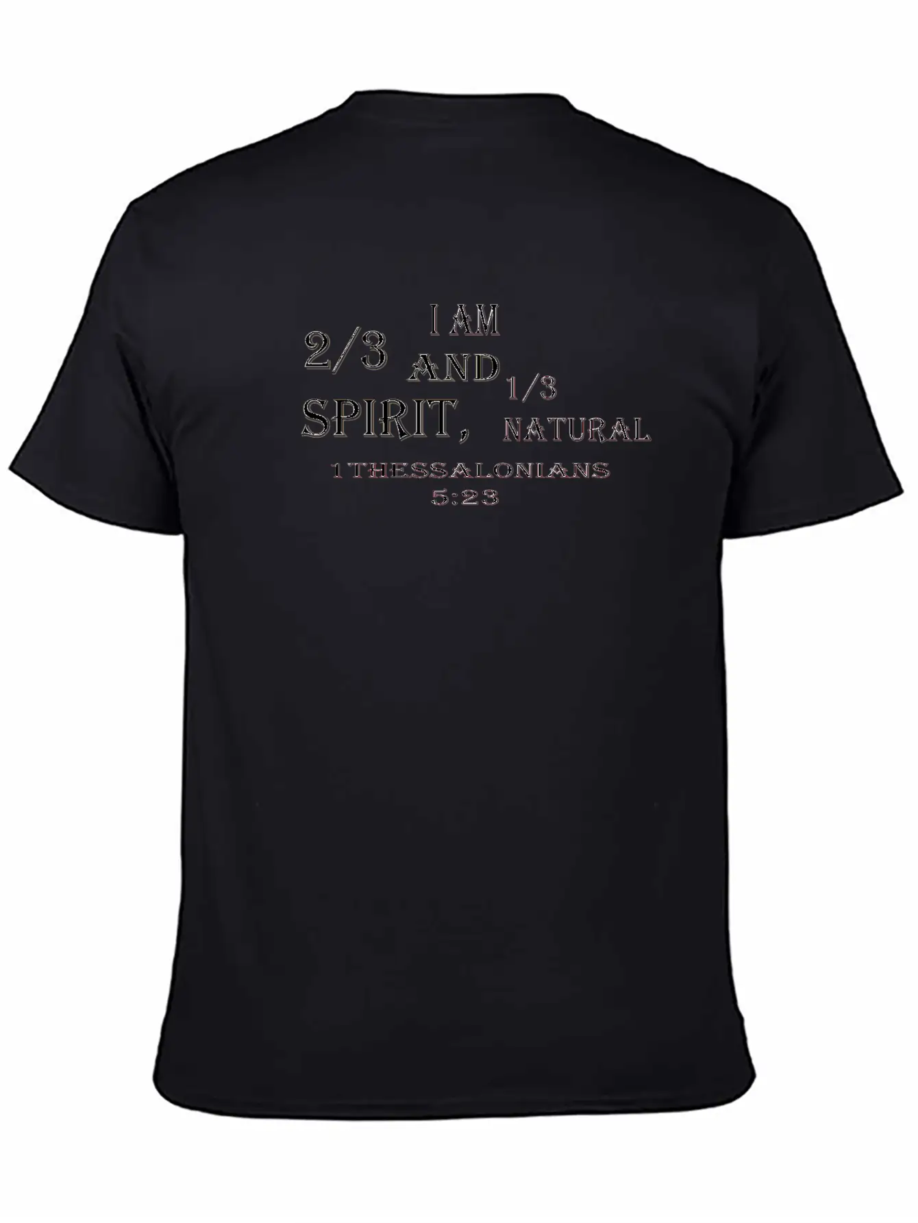 TWO THIRD SPIRIT 6x Unisex Casual T-Shirt – Clean Design For Daily Comfort
