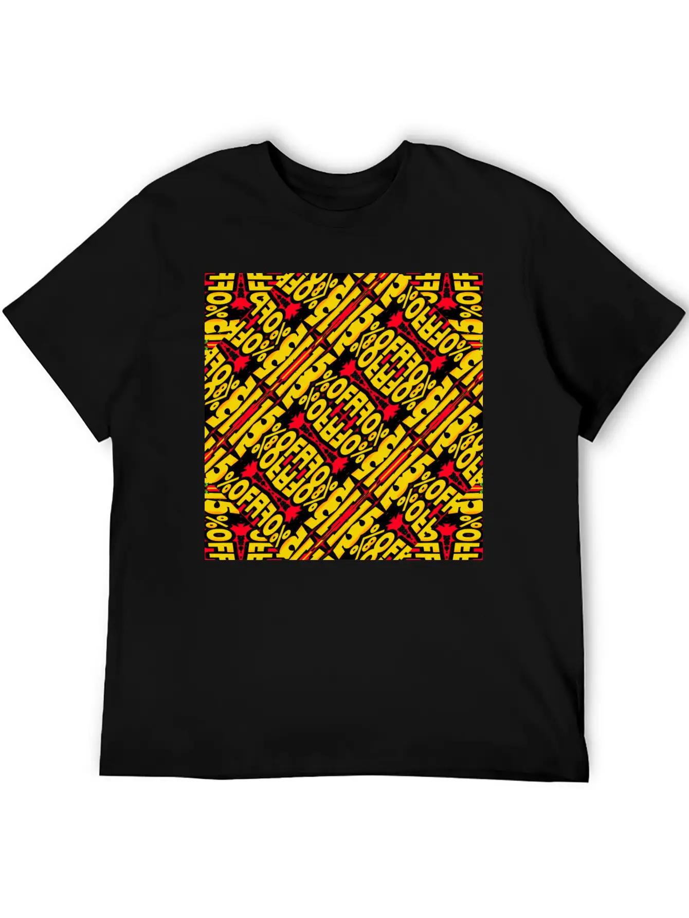 Typographic Collage Basic Graphic T-Shirt – Daily Comfort In Soft Cotton