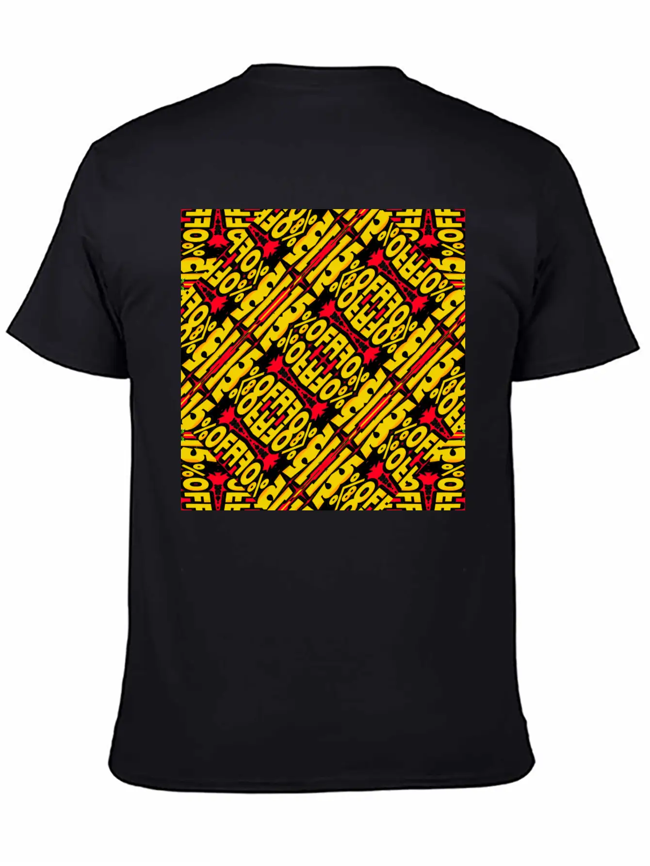Typographic Collage Basic Graphic T-Shirt – Daily Comfort In Soft Cotton