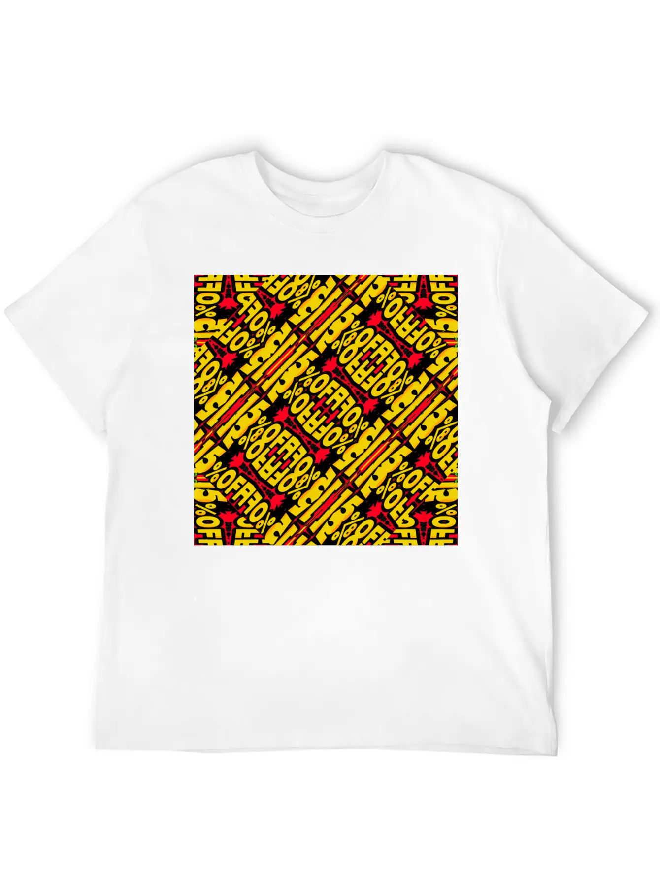 Typographic Collage Basic Graphic T-Shirt – Daily Comfort In Soft Cotton
