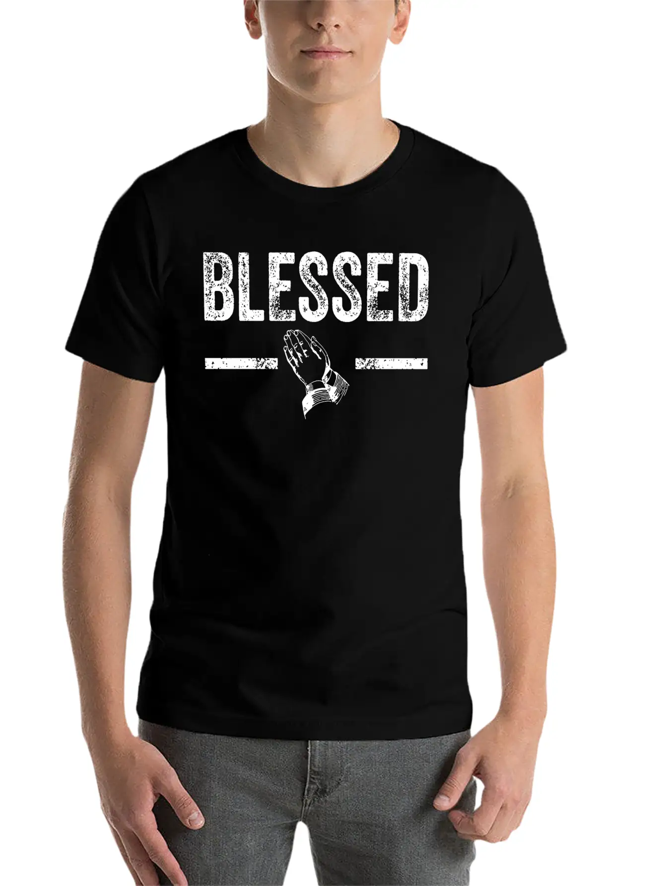 Typography Comfortable Minimalist Graphic Tee – Summer Style Essential