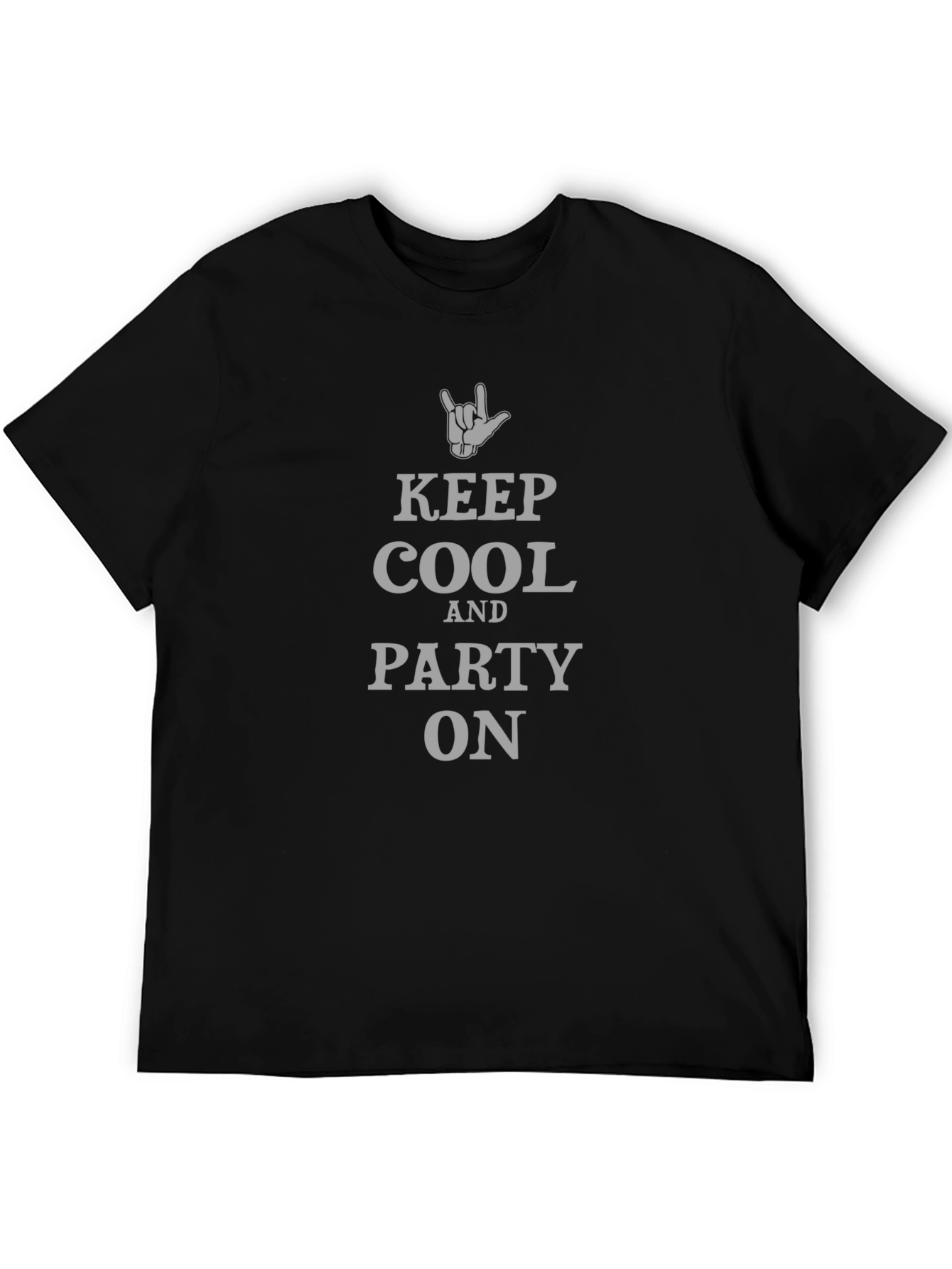 Keep Cool and Party On Graphic T-Shirt