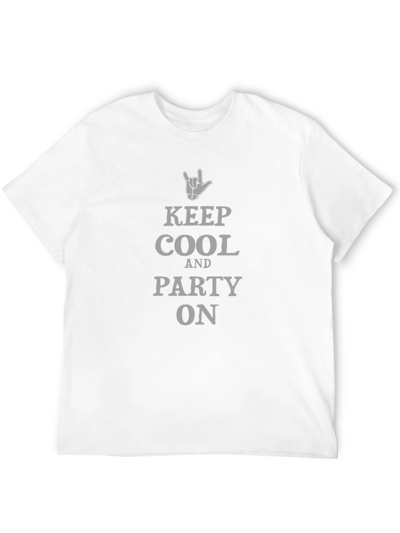Keep Cool and Party On Graphic T-Shirt