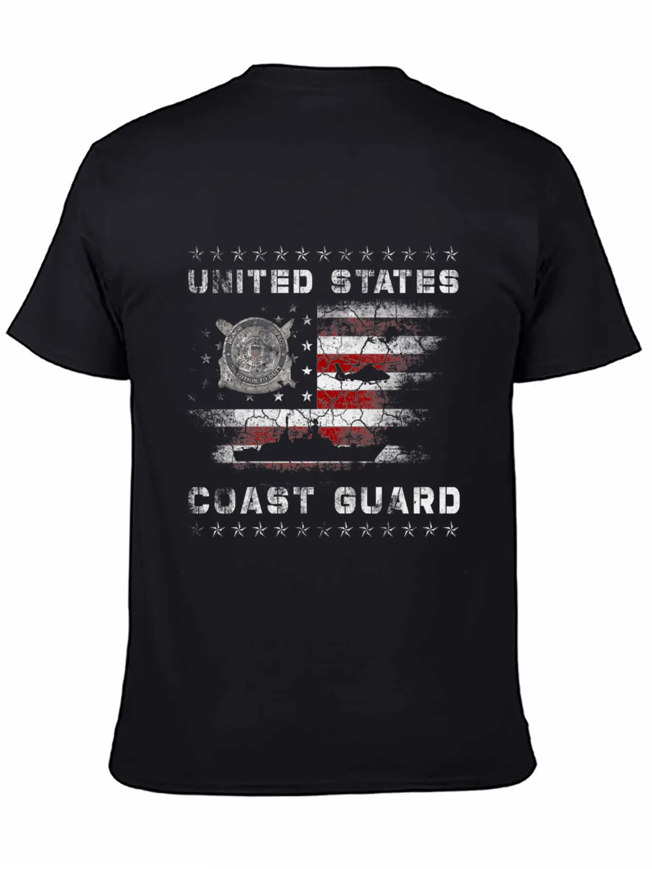 U Coast Guard Uscg Veteran S Unisex Short Sleeve Soft Cotton T-Shirt – Casual Everyday Wear