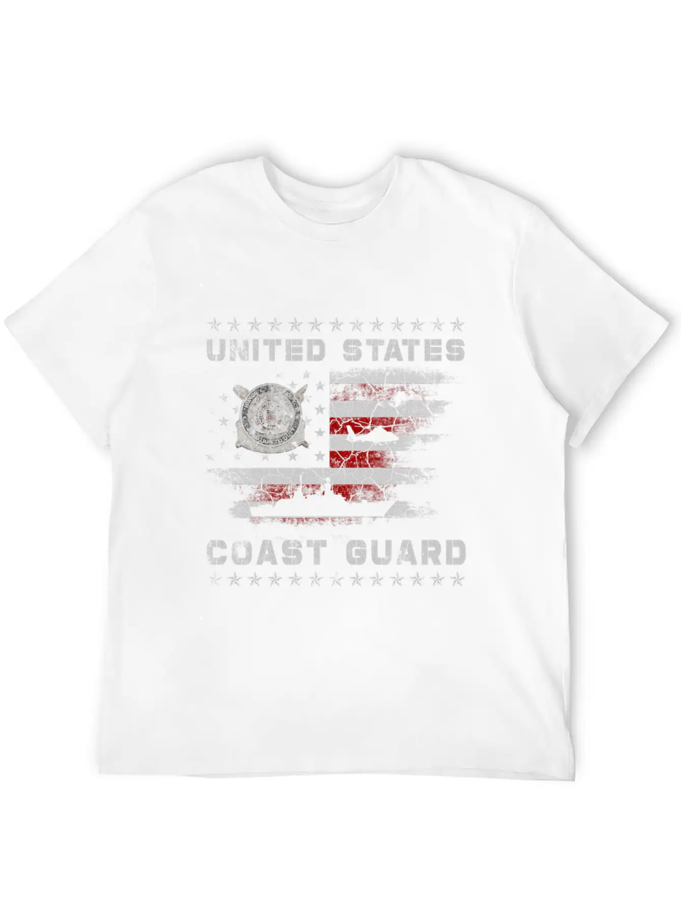 U Coast Guard Uscg Veteran S Unisex Short Sleeve Soft Cotton T-Shirt – Casual Everyday Wear