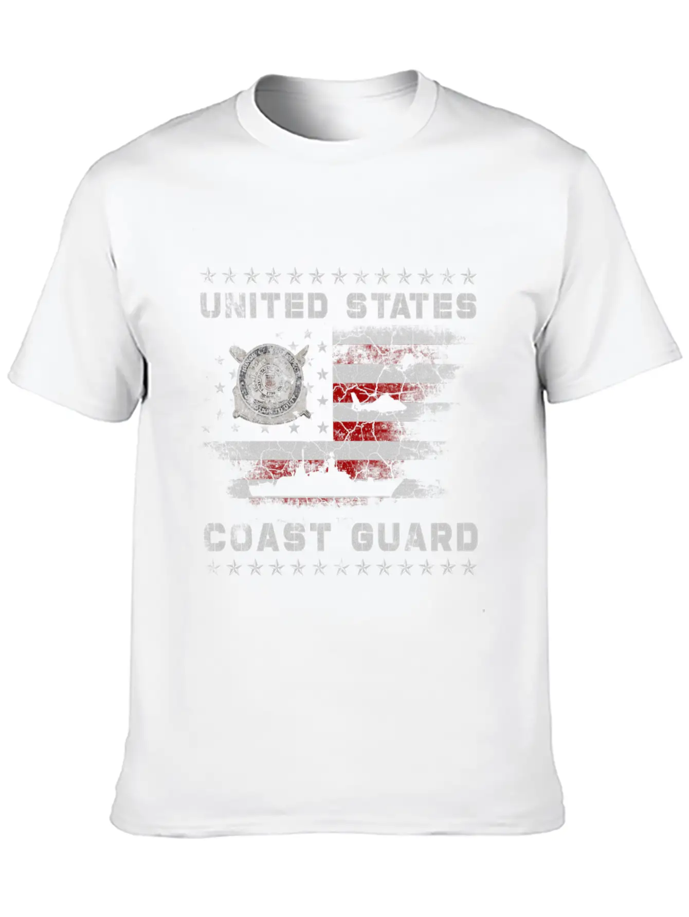 U Coast Guard Uscg Veteran S Unisex Short Sleeve Soft Cotton T-Shirt – Casual Everyday Wear