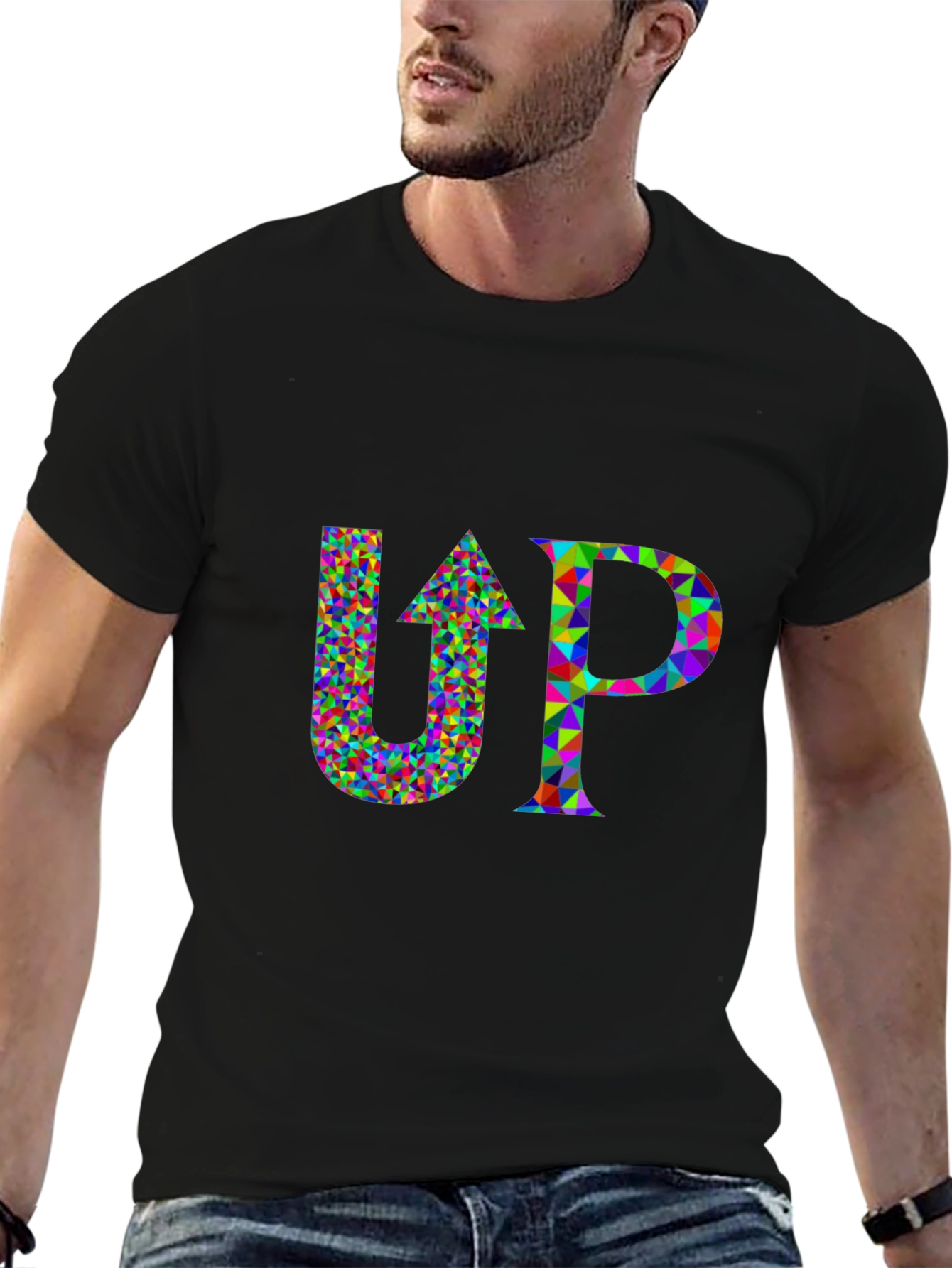 Colorful Abstract UP T-Shirt