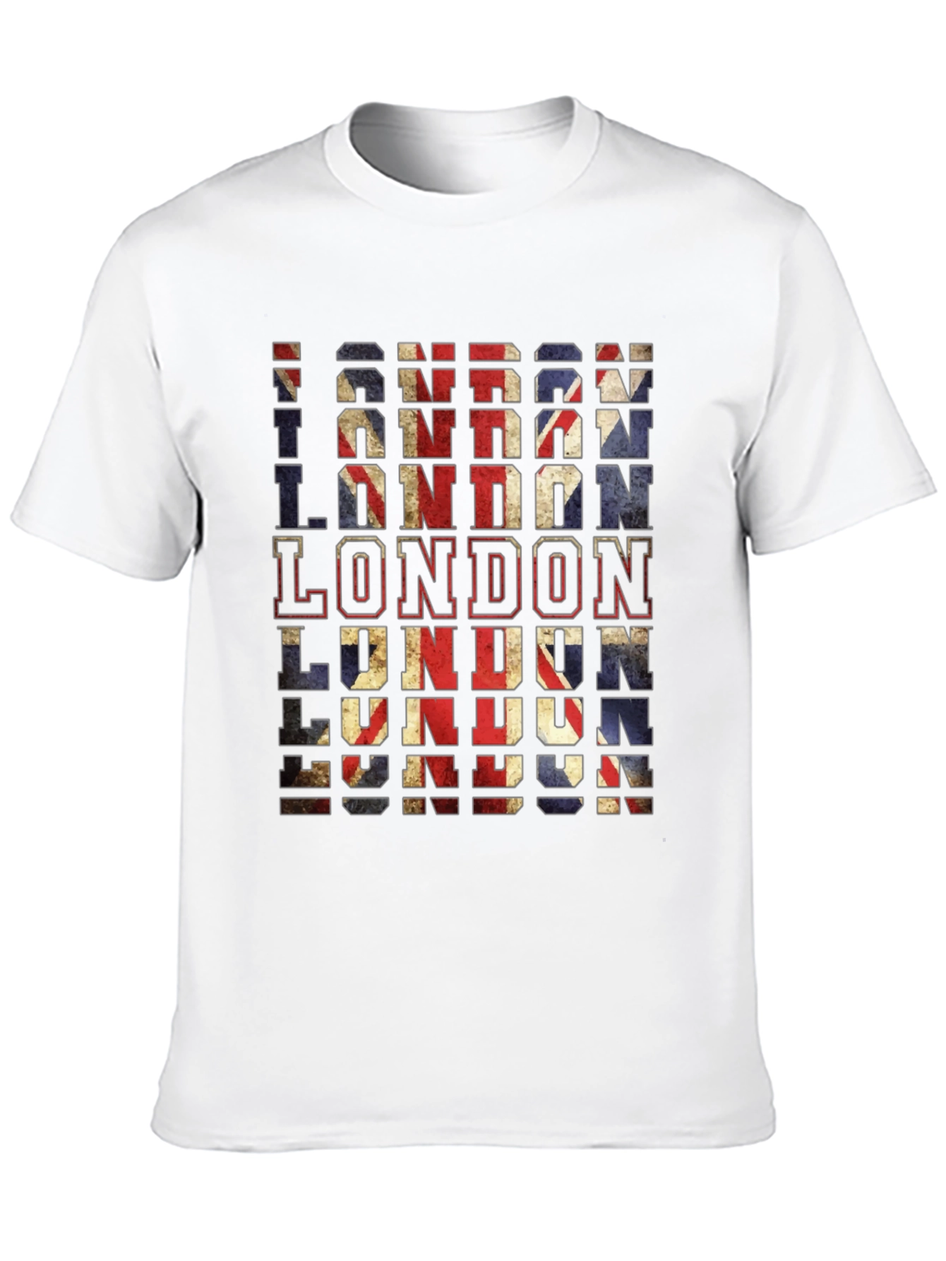 London Union Jack Flag Graphic T-Shirt