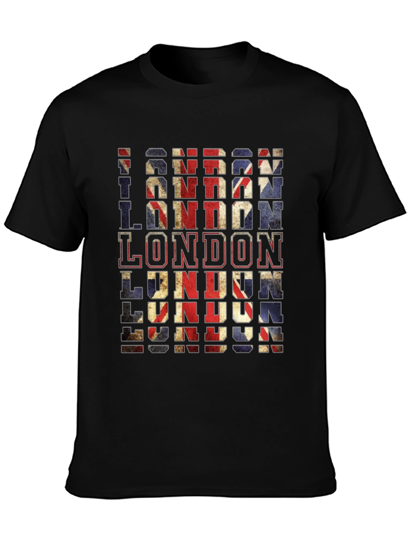 London Union Jack Flag Graphic T-Shirt
