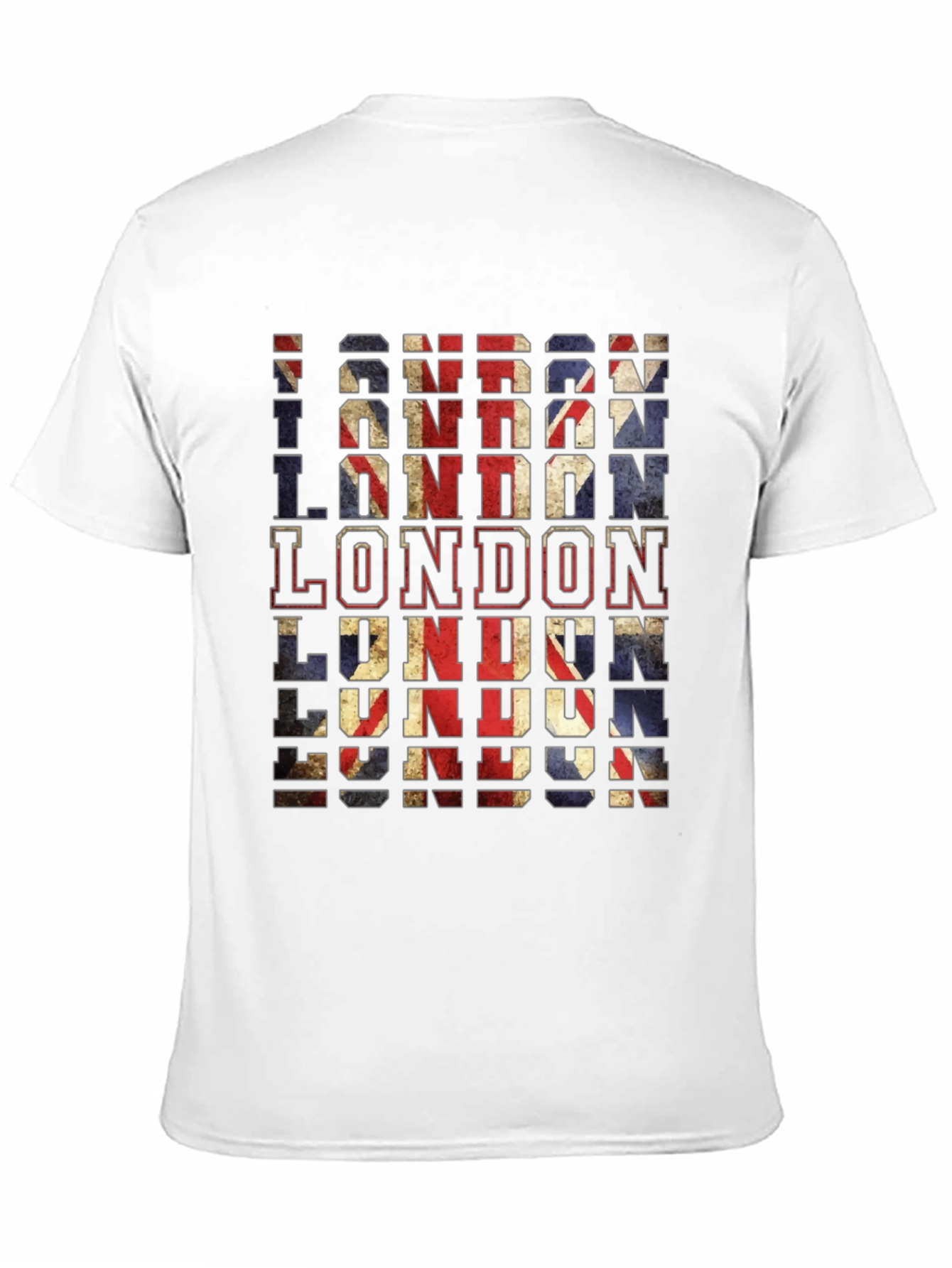 London Union Jack Flag Graphic T-Shirt