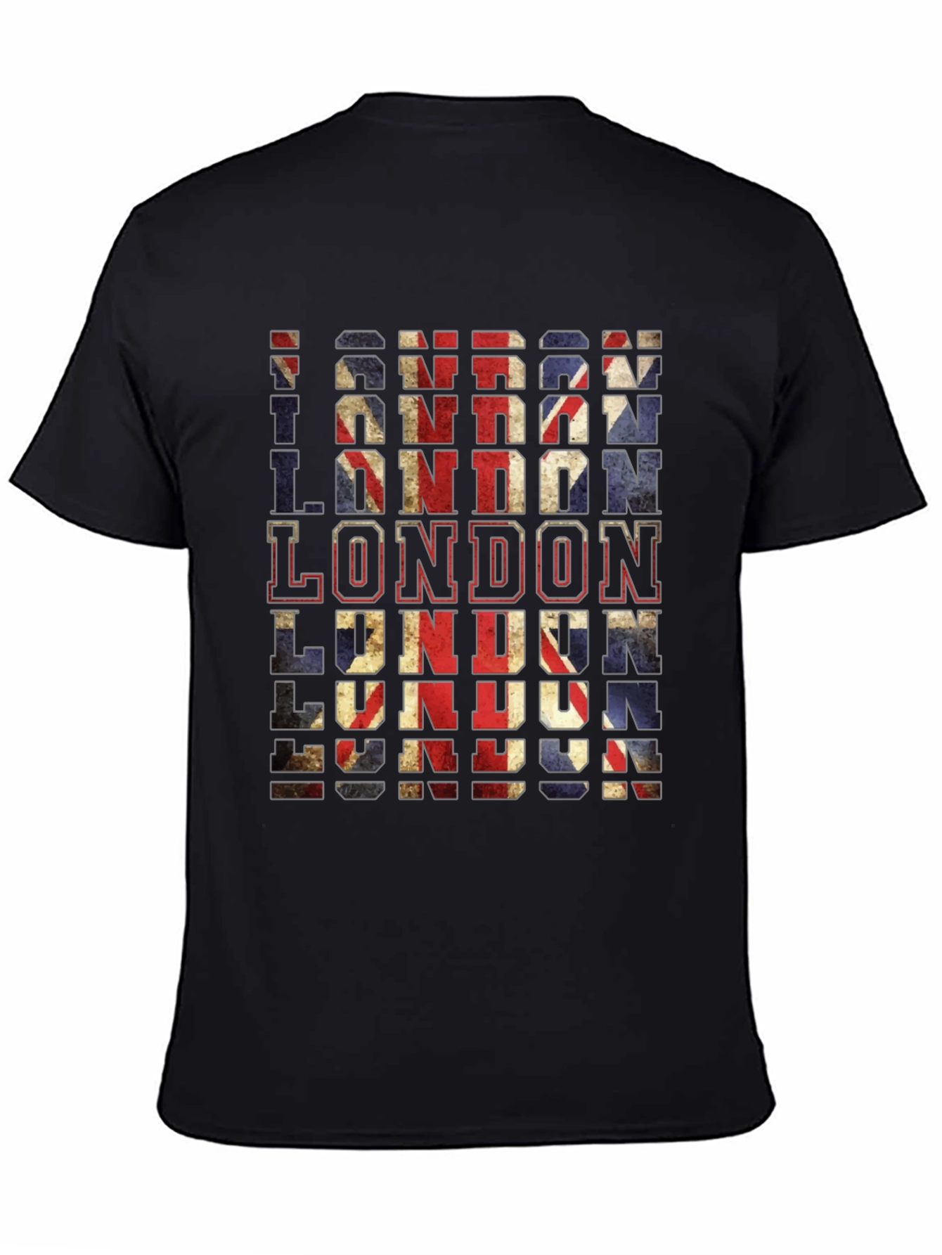 London Union Jack Flag Graphic T-Shirt