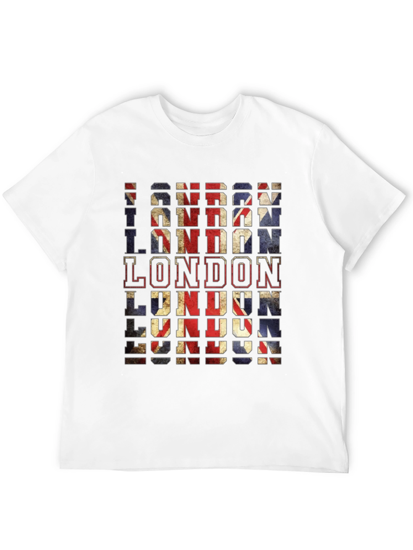 London Union Jack Flag Graphic T-Shirt