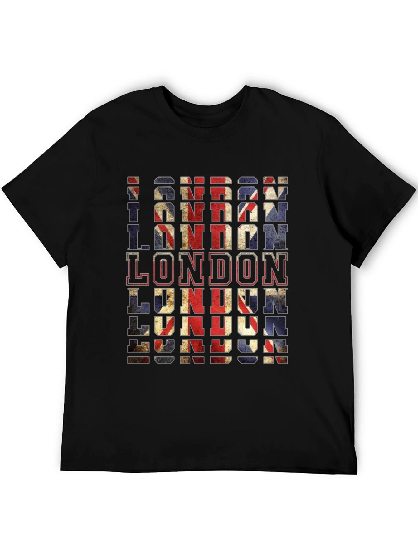 London Union Jack Flag Graphic T-Shirt
