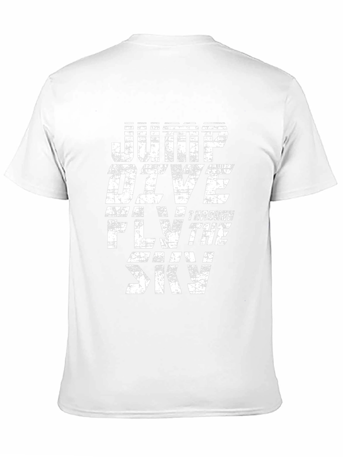 Jump Dive Fly the Sky Graphic T-Shirt