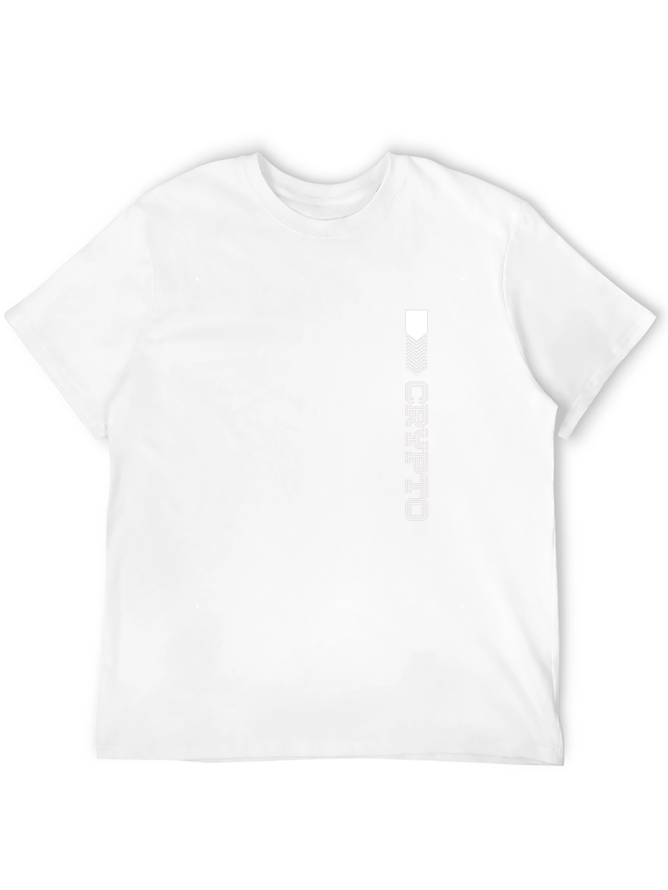 Crypto Graphic Black T-Shirt - Modern Style