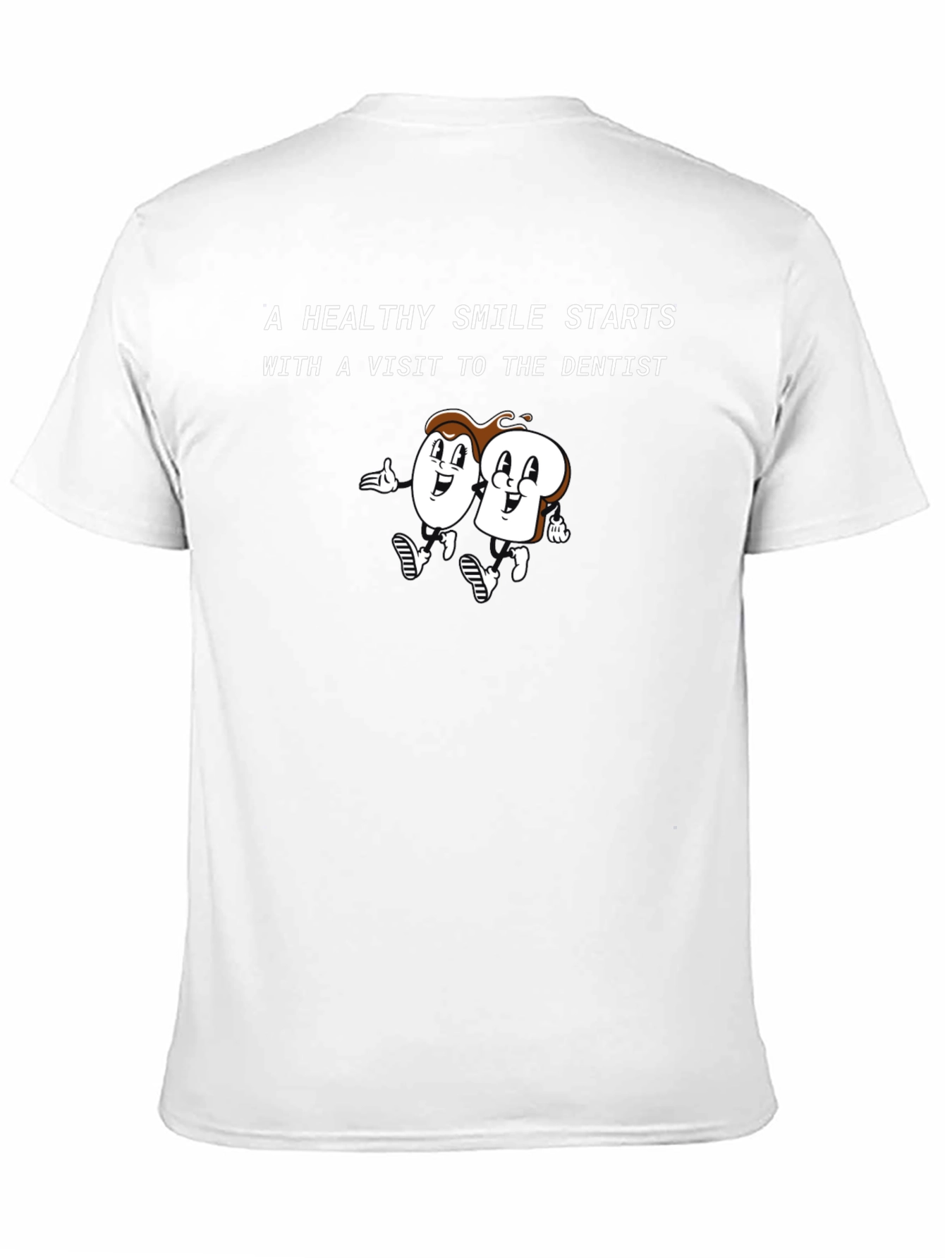 Healthy Smile Dentist Visit Black T-Shirt