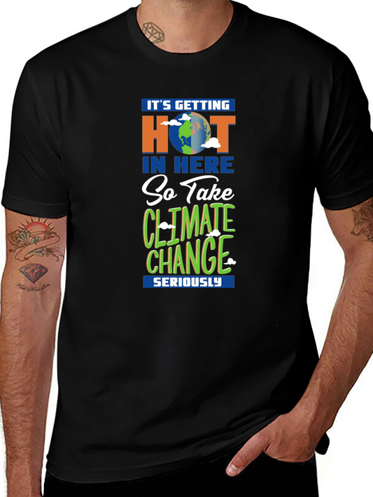 Climate Change Awareness Graphic T-Shirt