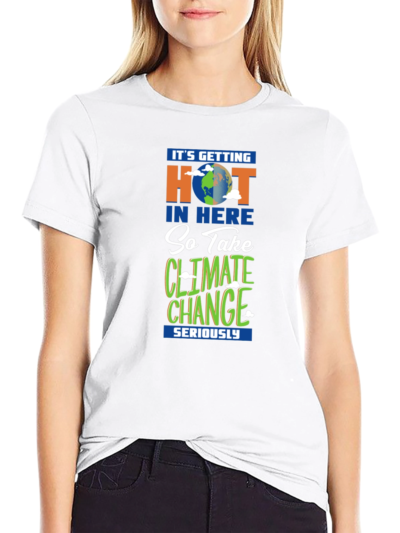 Climate Change Awareness Graphic T-Shirt
