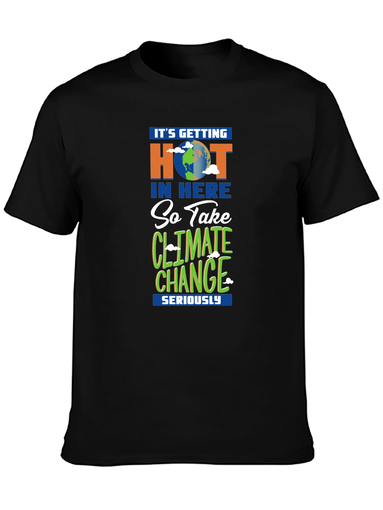 Climate Change Awareness Graphic T-Shirt
