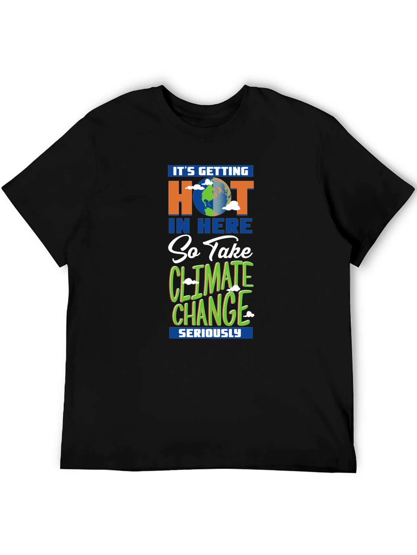 Climate Change Awareness Graphic T-Shirt