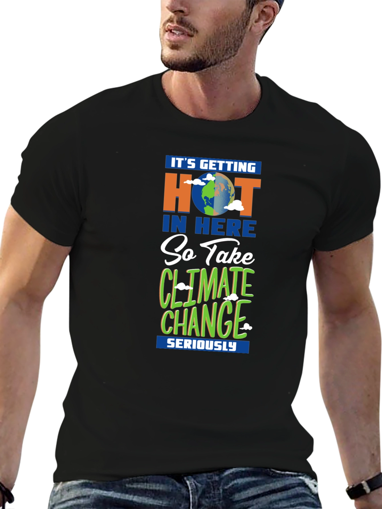 Climate Change Awareness Graphic T-Shirt