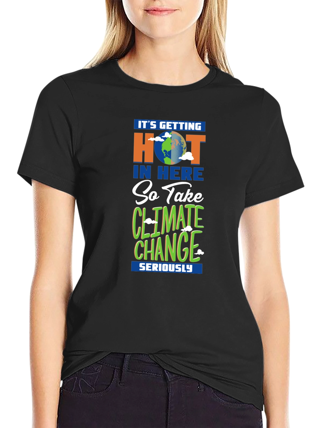 Climate Change Awareness Graphic T-Shirt