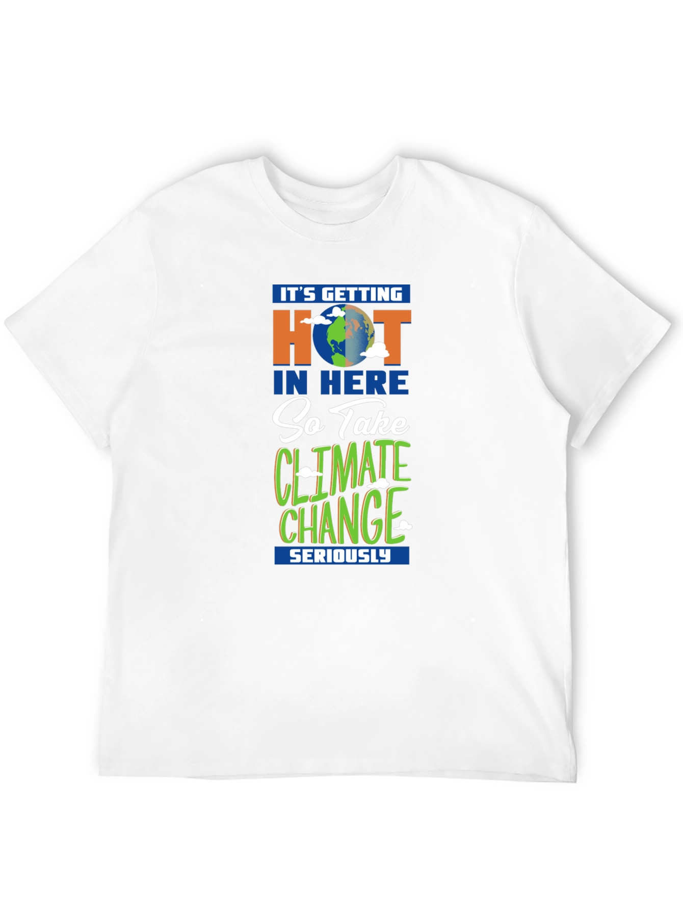 Climate Change Awareness Graphic T-Shirt