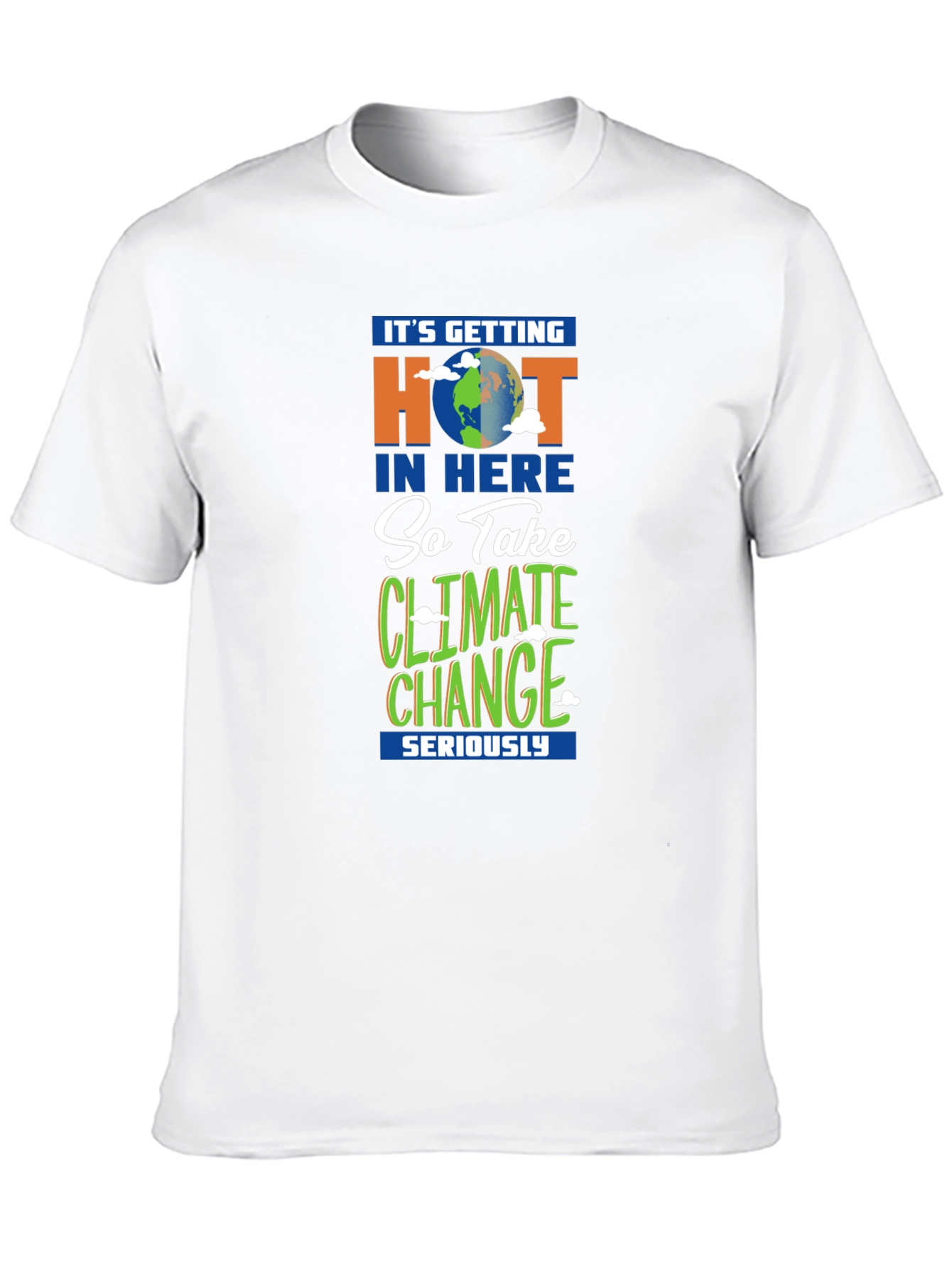 Climate Change Awareness Graphic T-Shirt