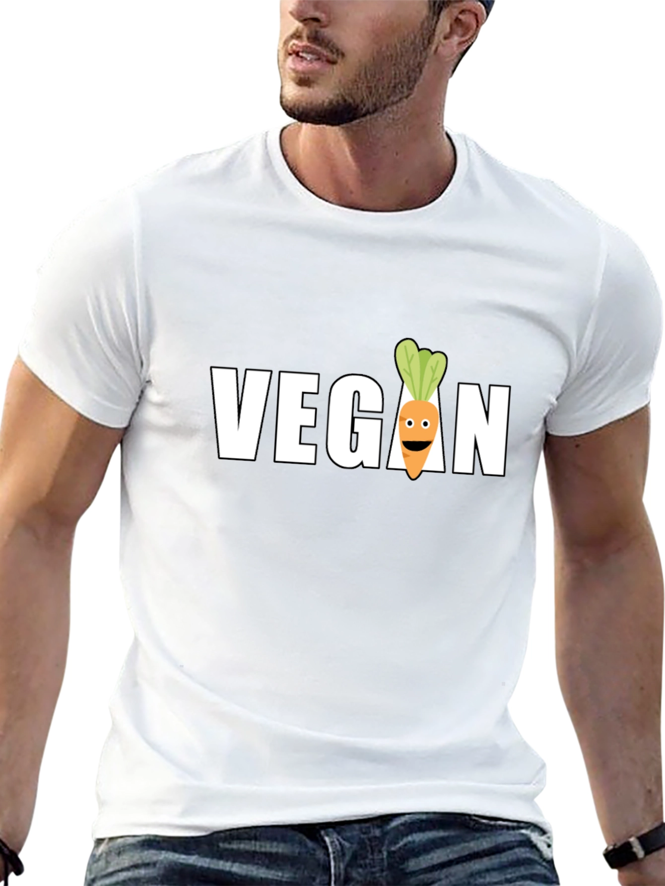 Vegan Carrot Graphic T-Shirt