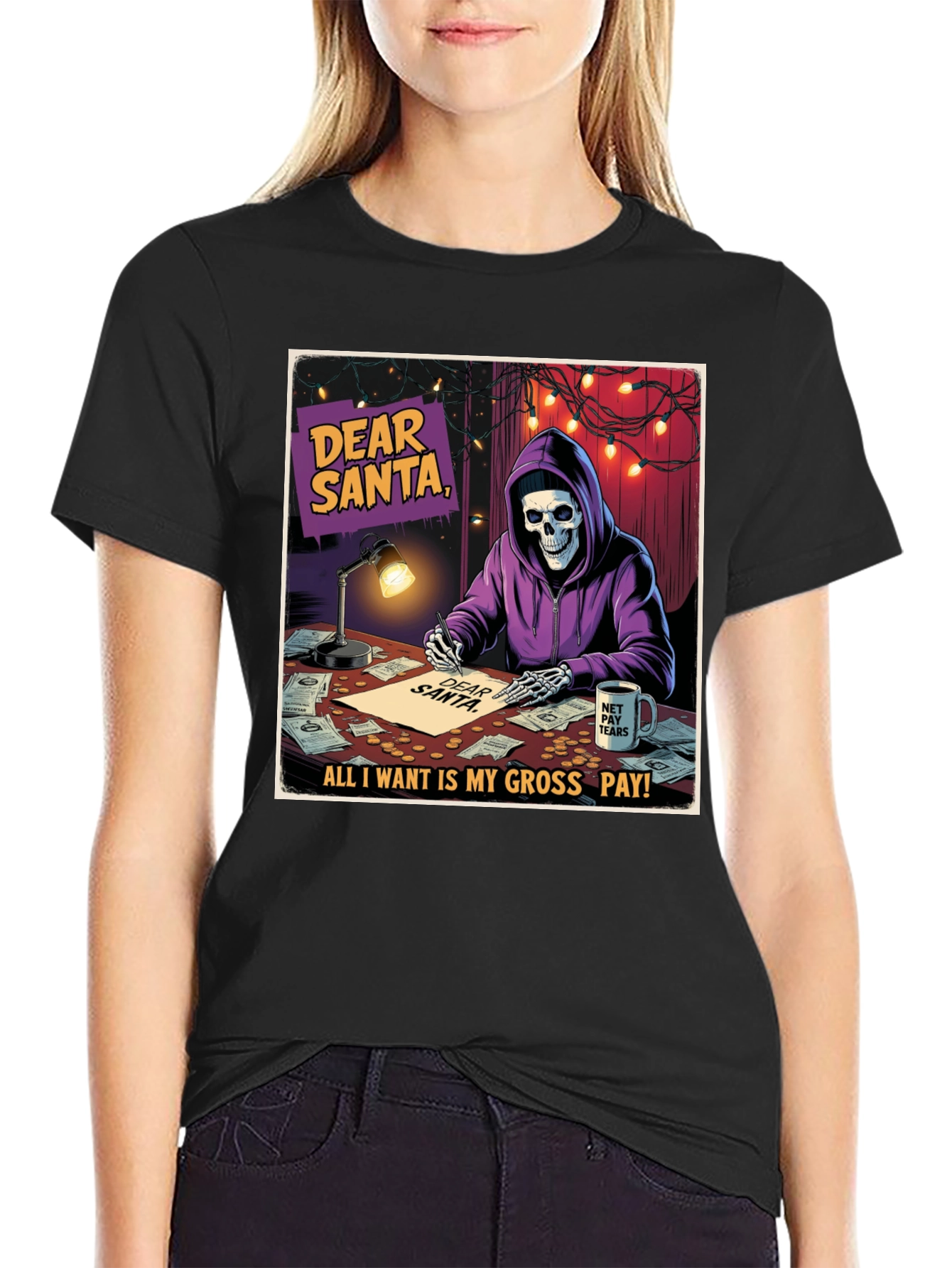 Dear Santa Gross Pay T-Shirt
