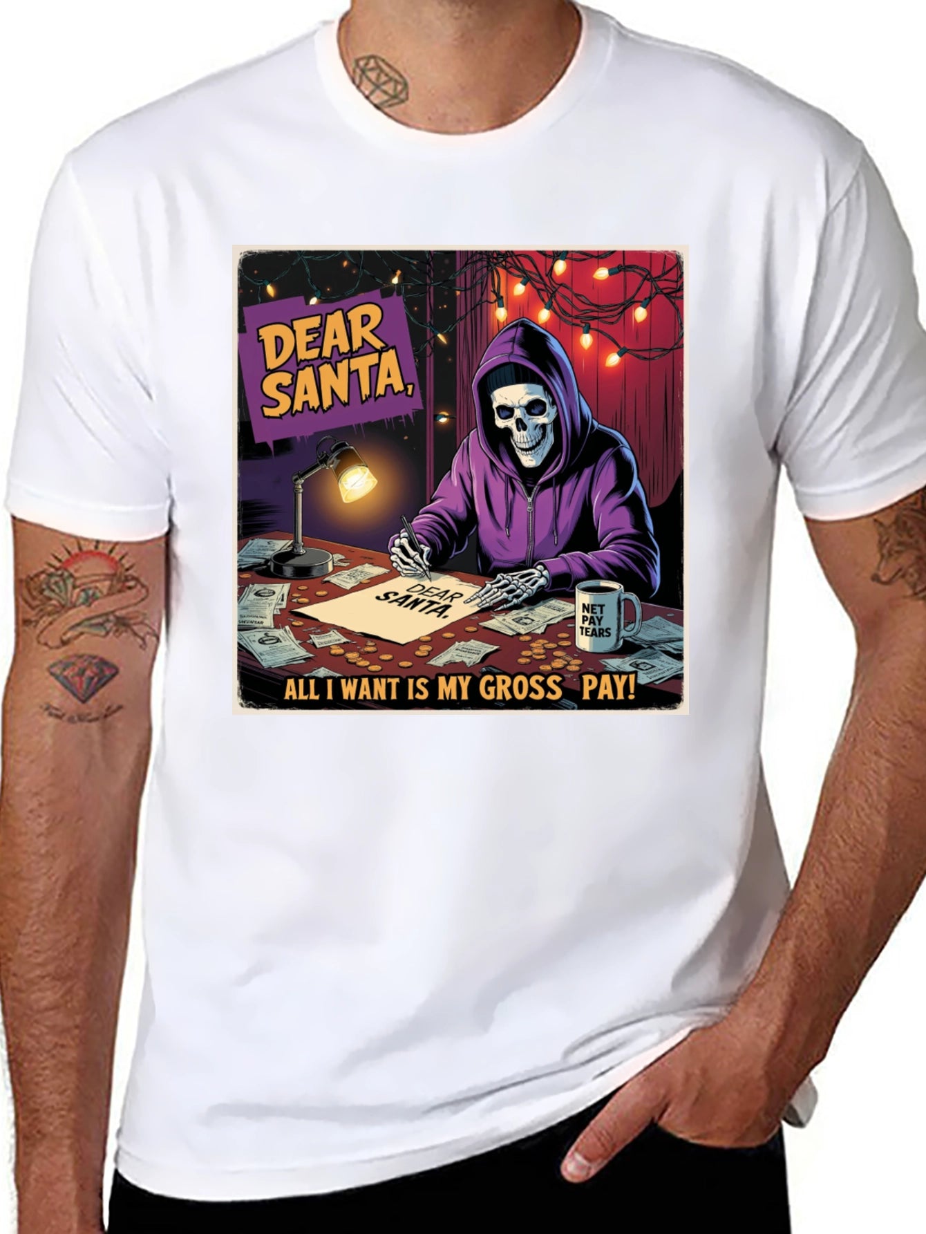 Dear Santa Gross Pay T-Shirt