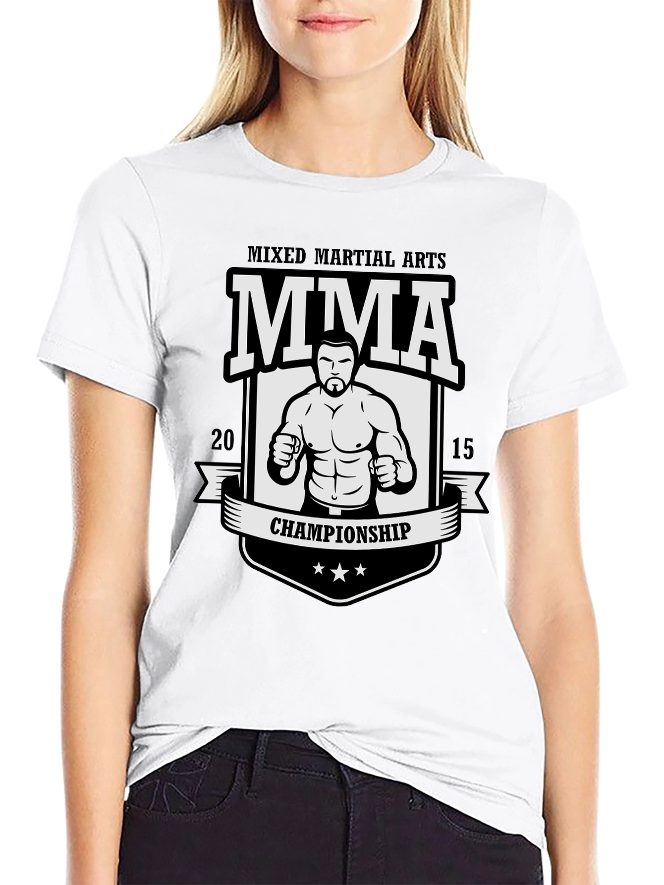 MMA Championship T-Shirt - Mixed Martial Arts Design