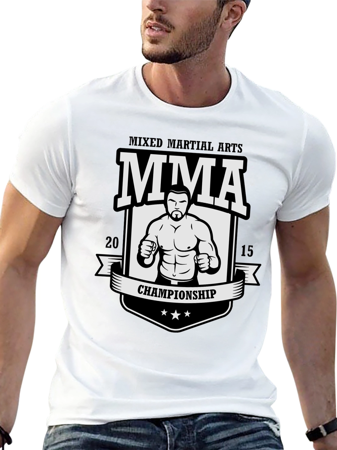 MMA Championship T-Shirt - Mixed Martial Arts Design