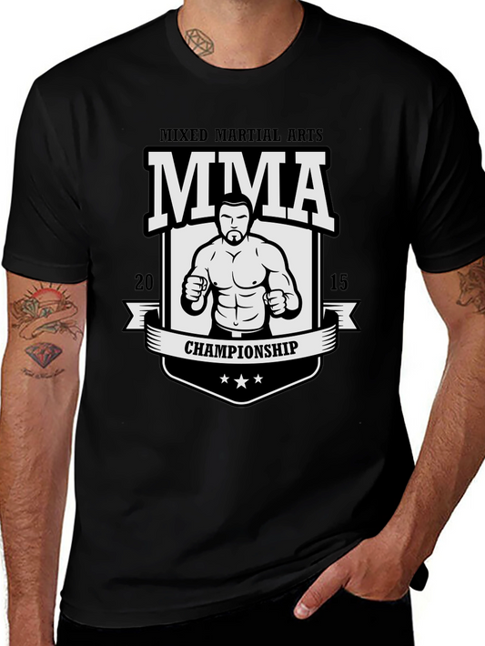 MMA Championship T-Shirt - Mixed Martial Arts Design