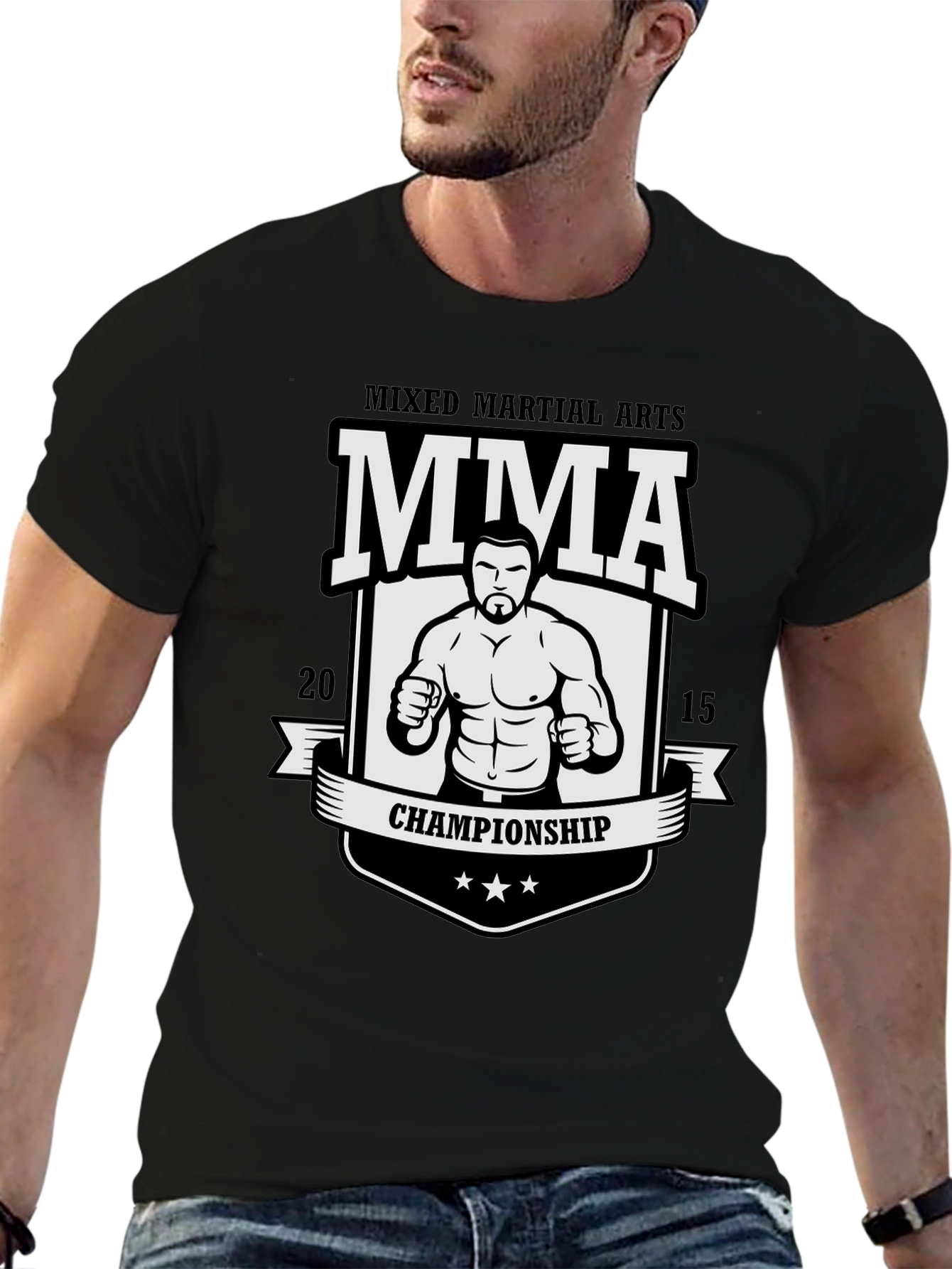 MMA Championship T-Shirt - Mixed Martial Arts Design
