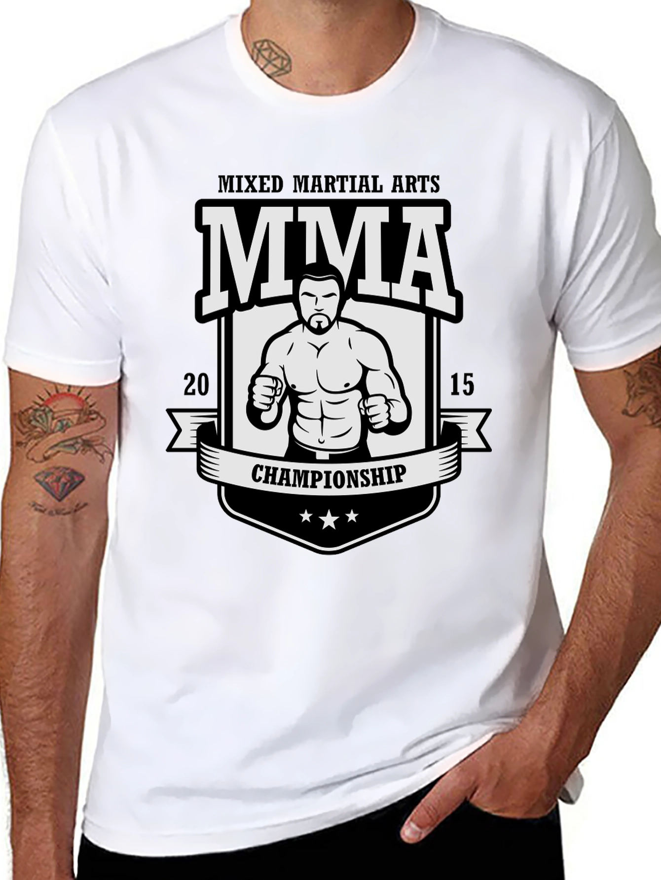 MMA Championship T-Shirt - Mixed Martial Arts Design