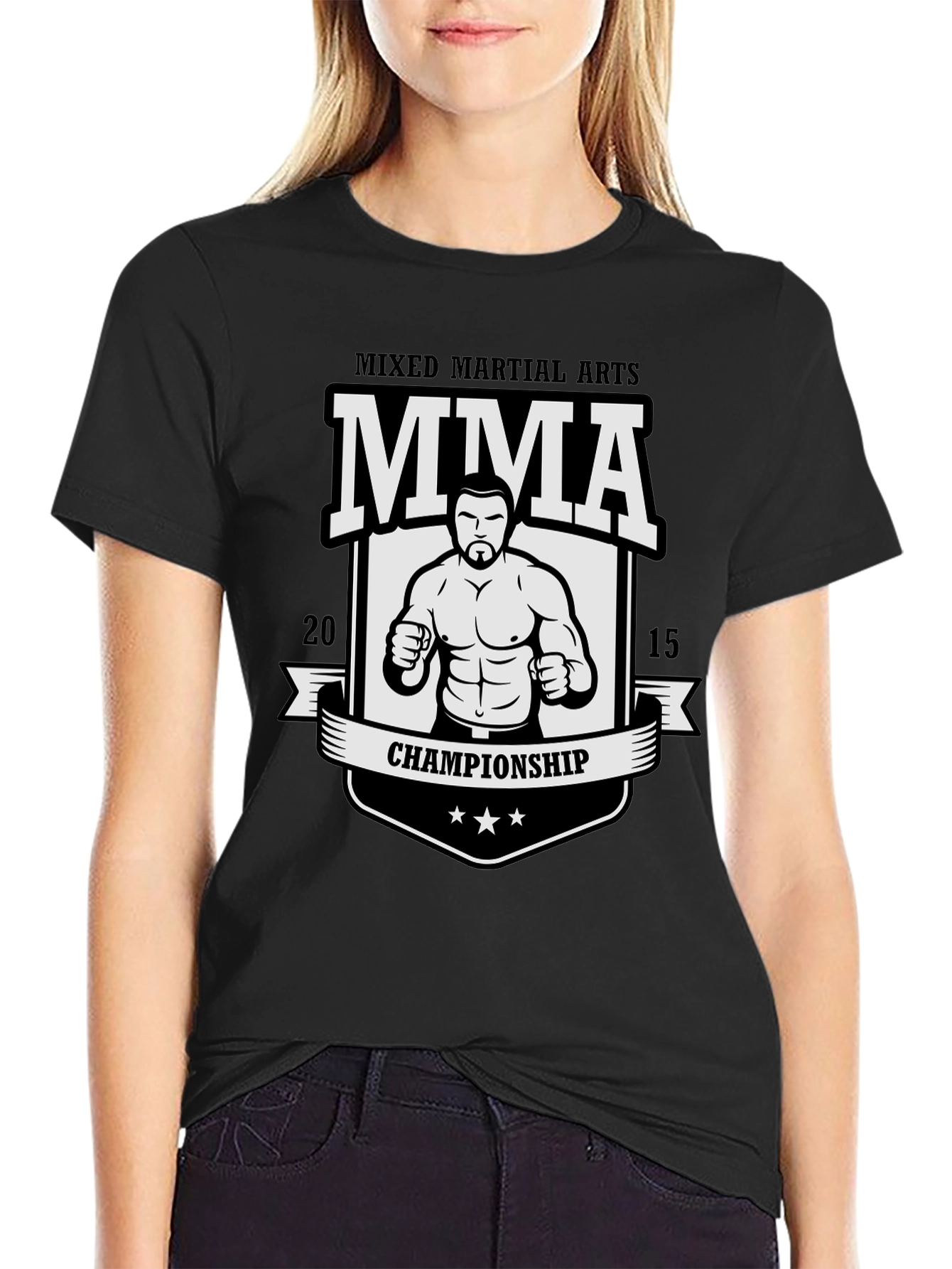 MMA Championship T-Shirt - Mixed Martial Arts Design