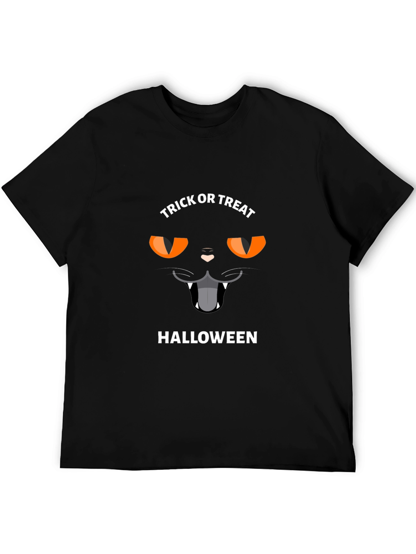 Halloween Black Cat T-Shirt