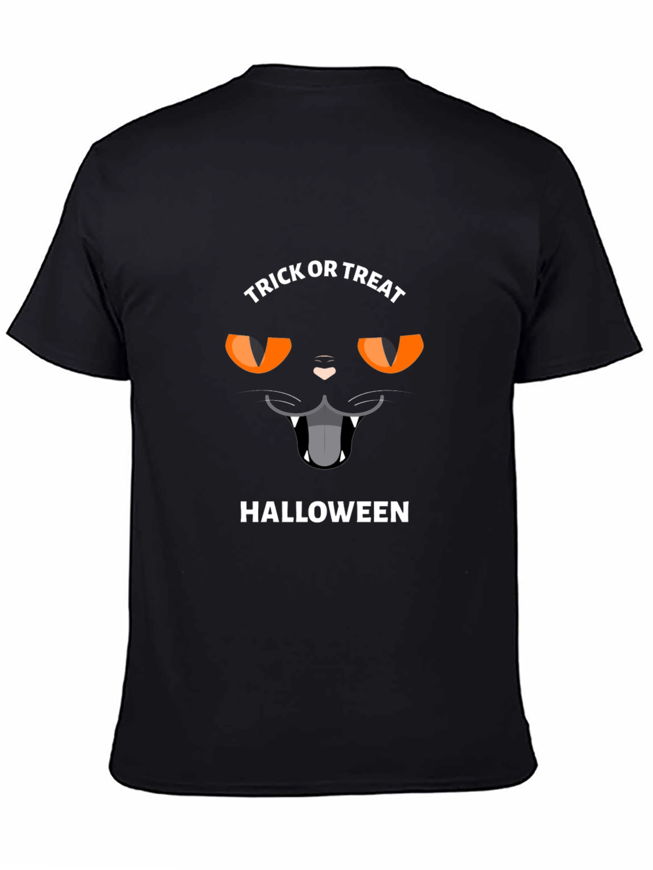 Halloween Black Cat T-Shirt