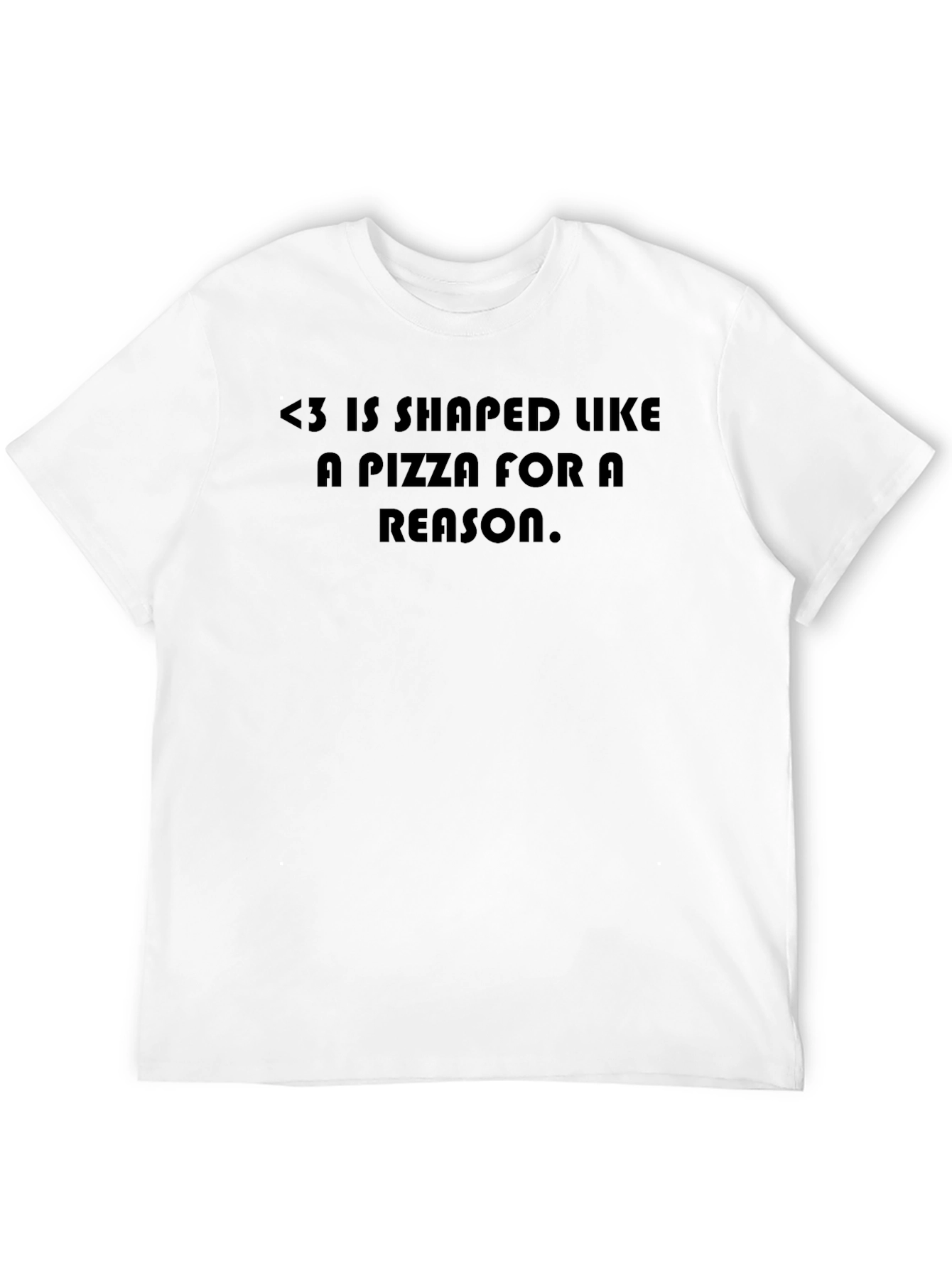 Pizza Shaped Love T-Shirt