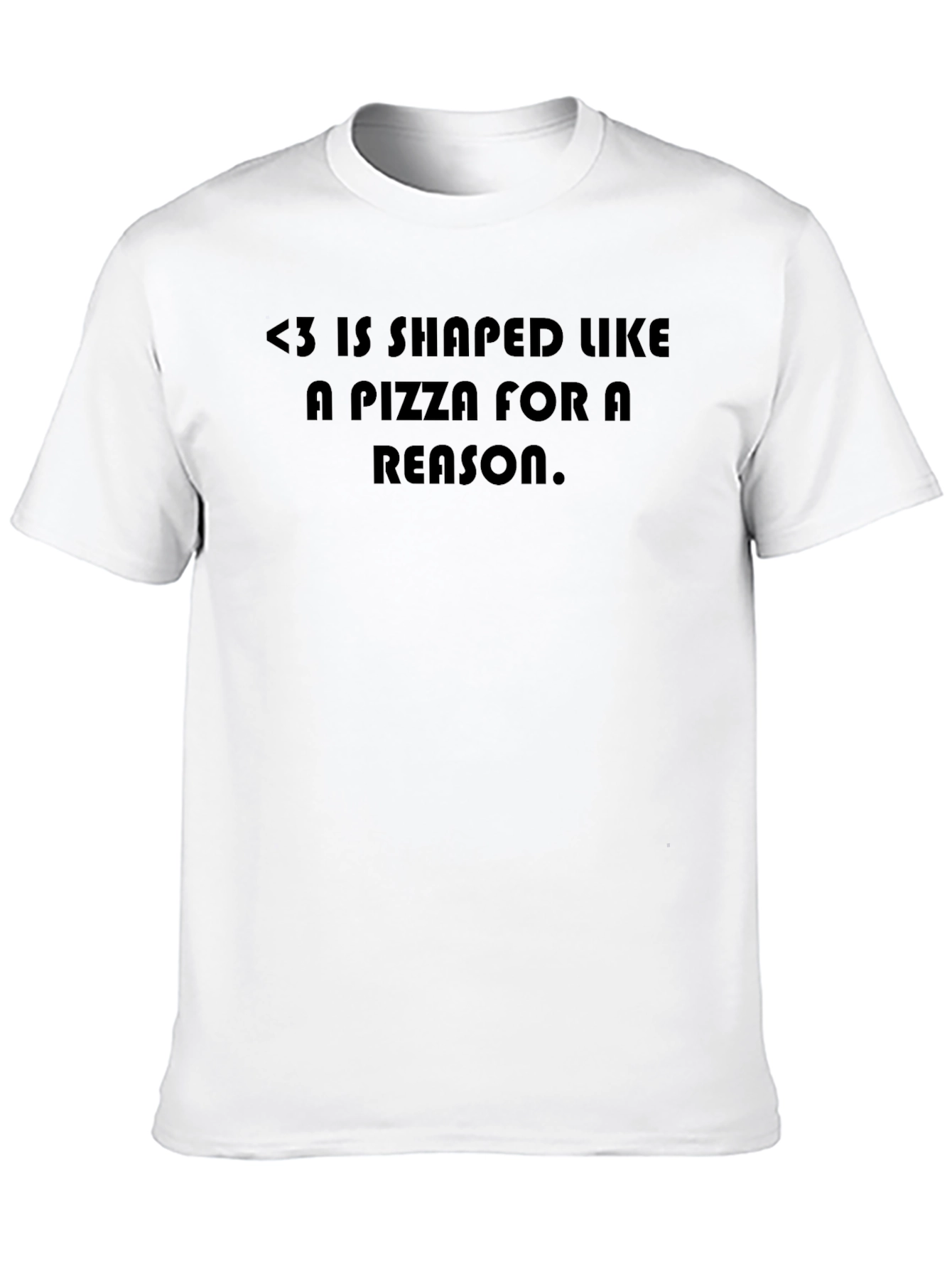 Pizza Shaped Love T-Shirt