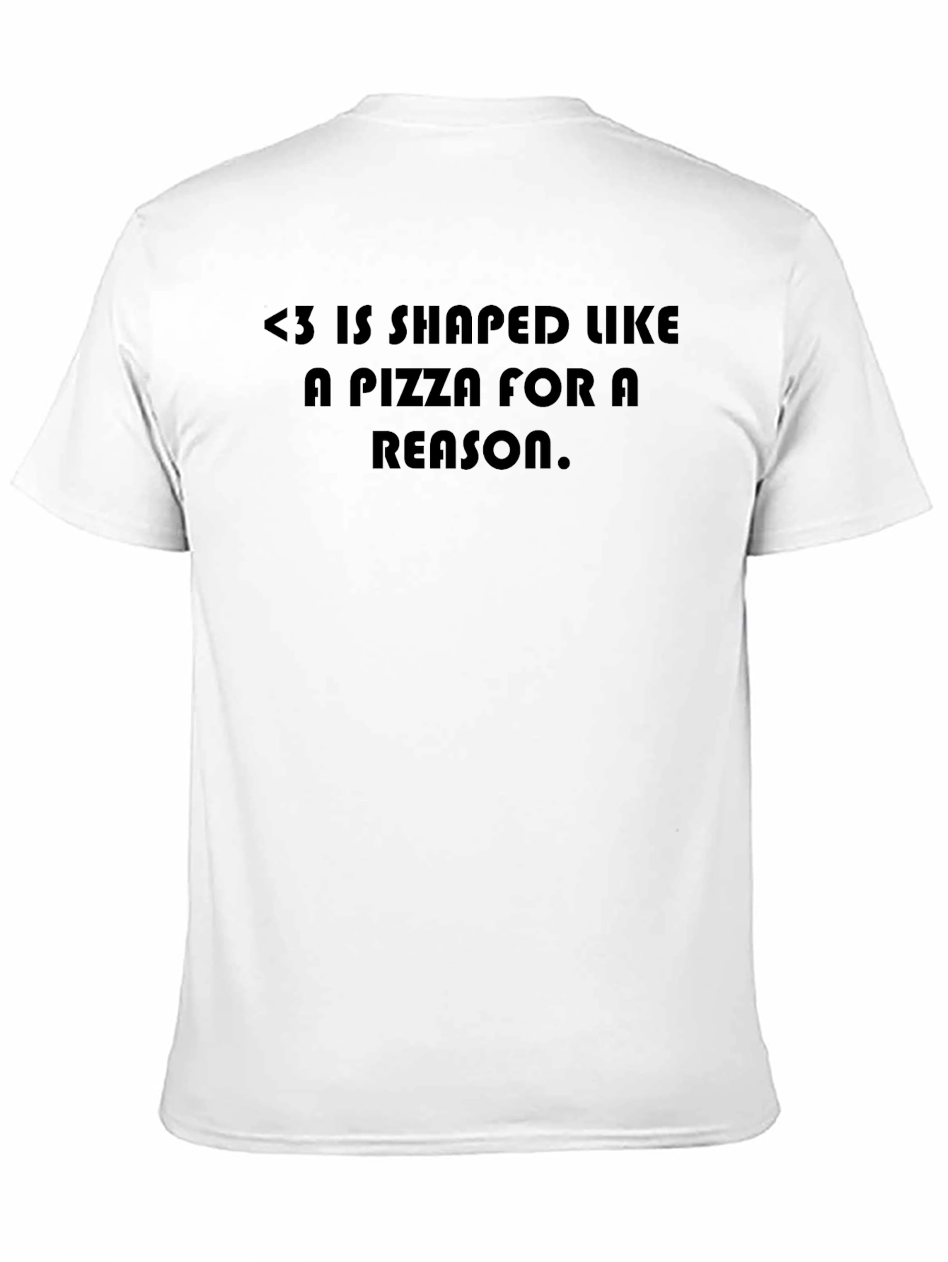 Pizza Shaped Love T-Shirt