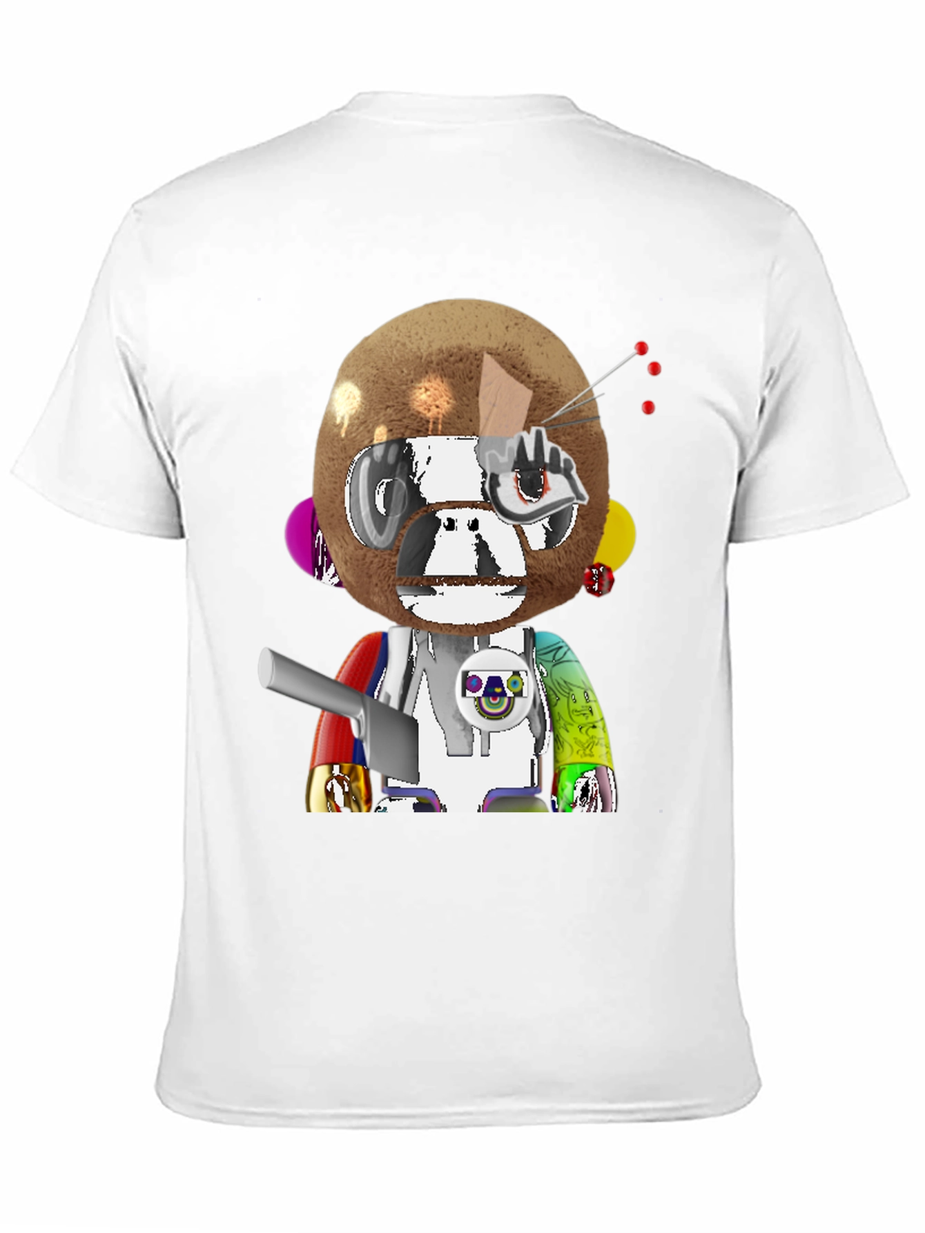 Cool Graphic Tee - Trendy Monkey Art